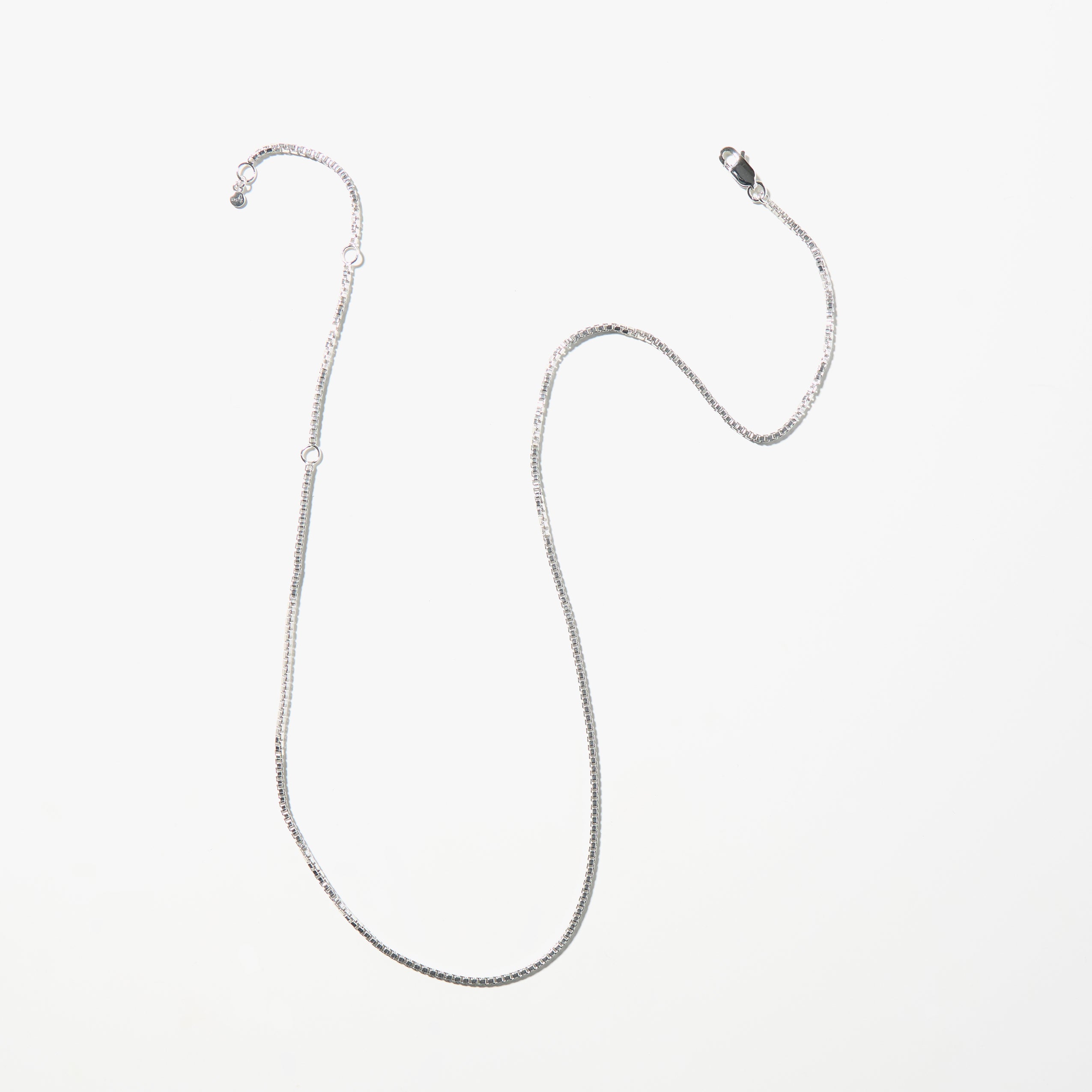 3mm Box Chain Necklace - Minimalist Chain for Everyday Wear