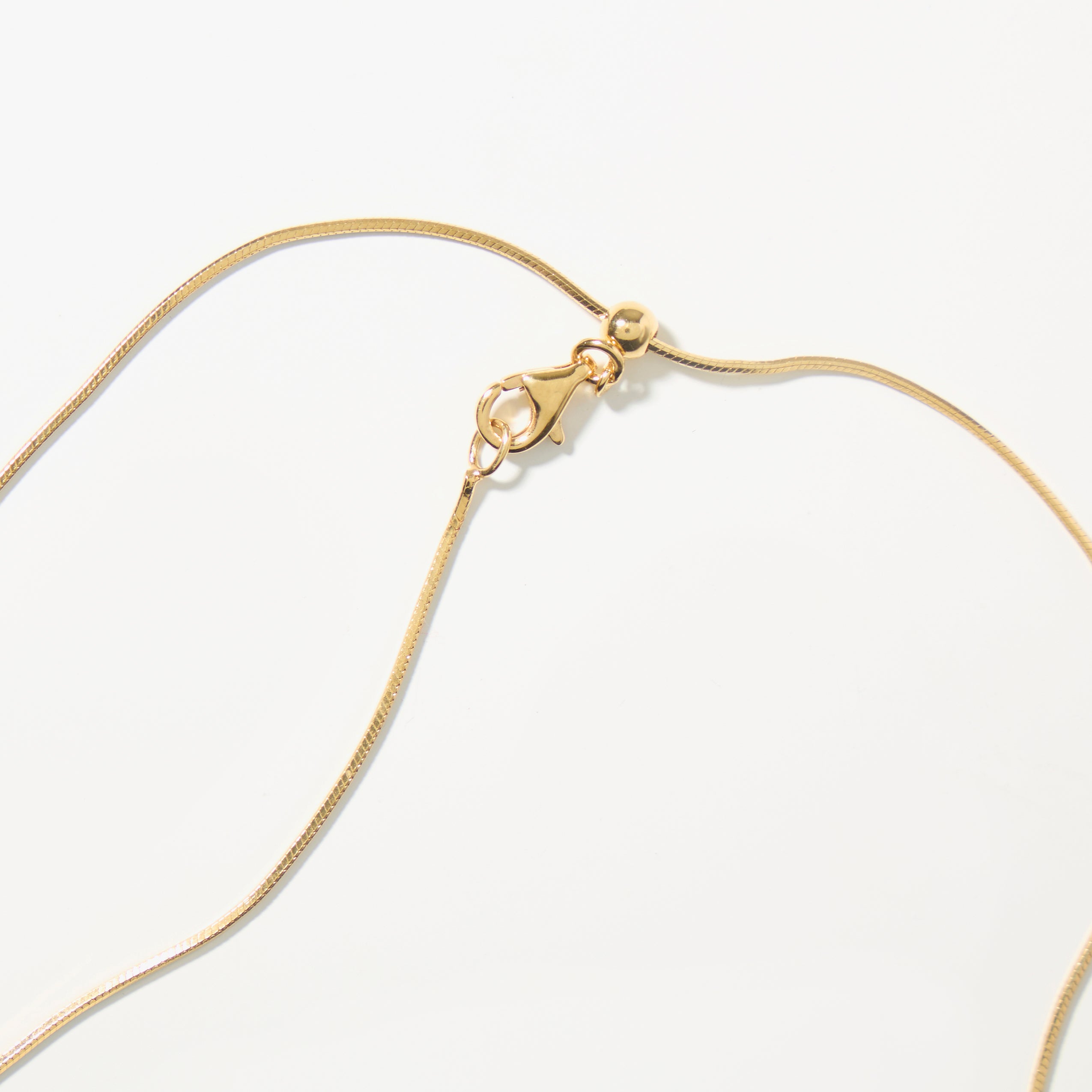 Fine Snake Chain Necklace - Elegant Minimalist Jewelry