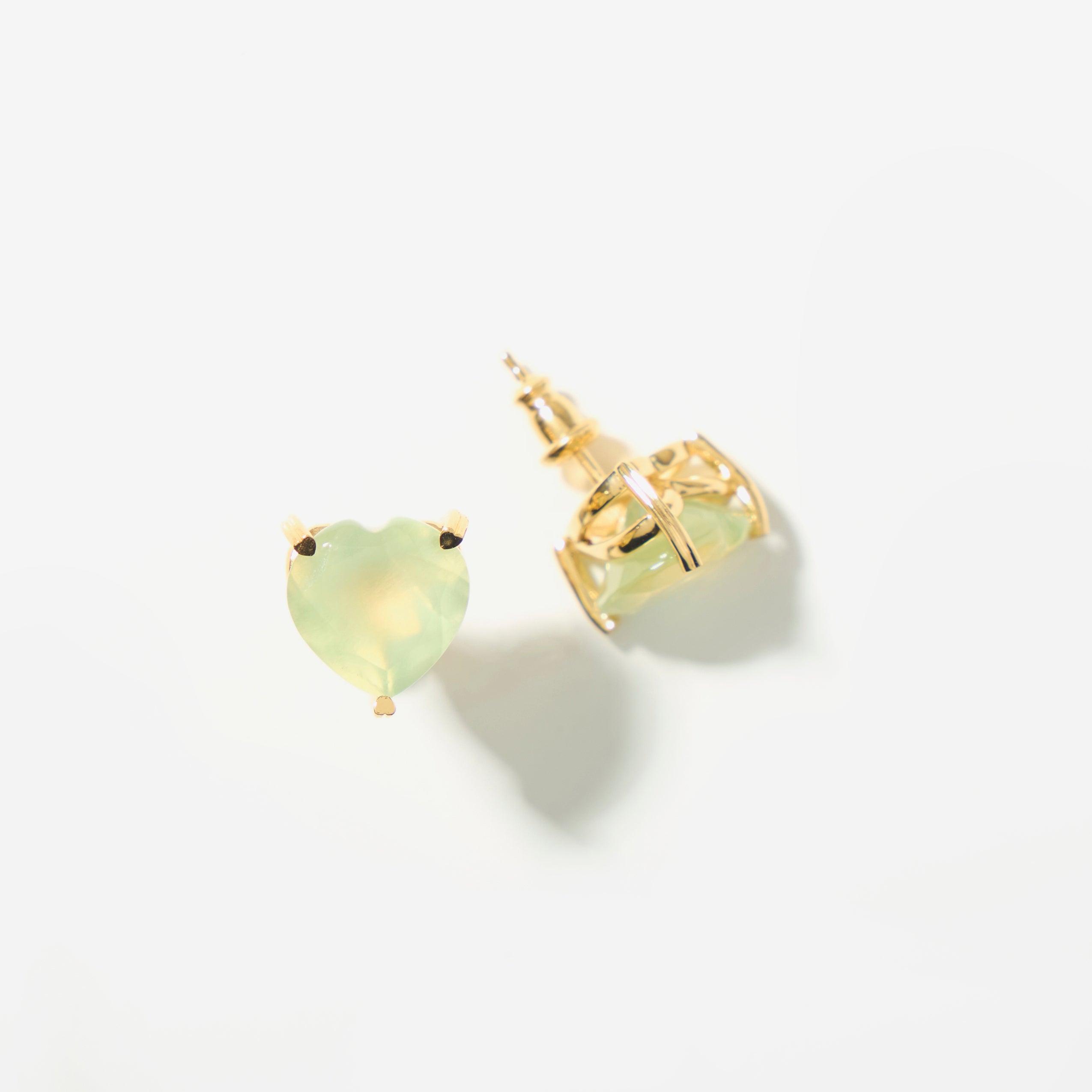 Joie Big Hearts Studs -Best Gold Jewelry for Women - Romantic heart earrings for Valentine’s Day