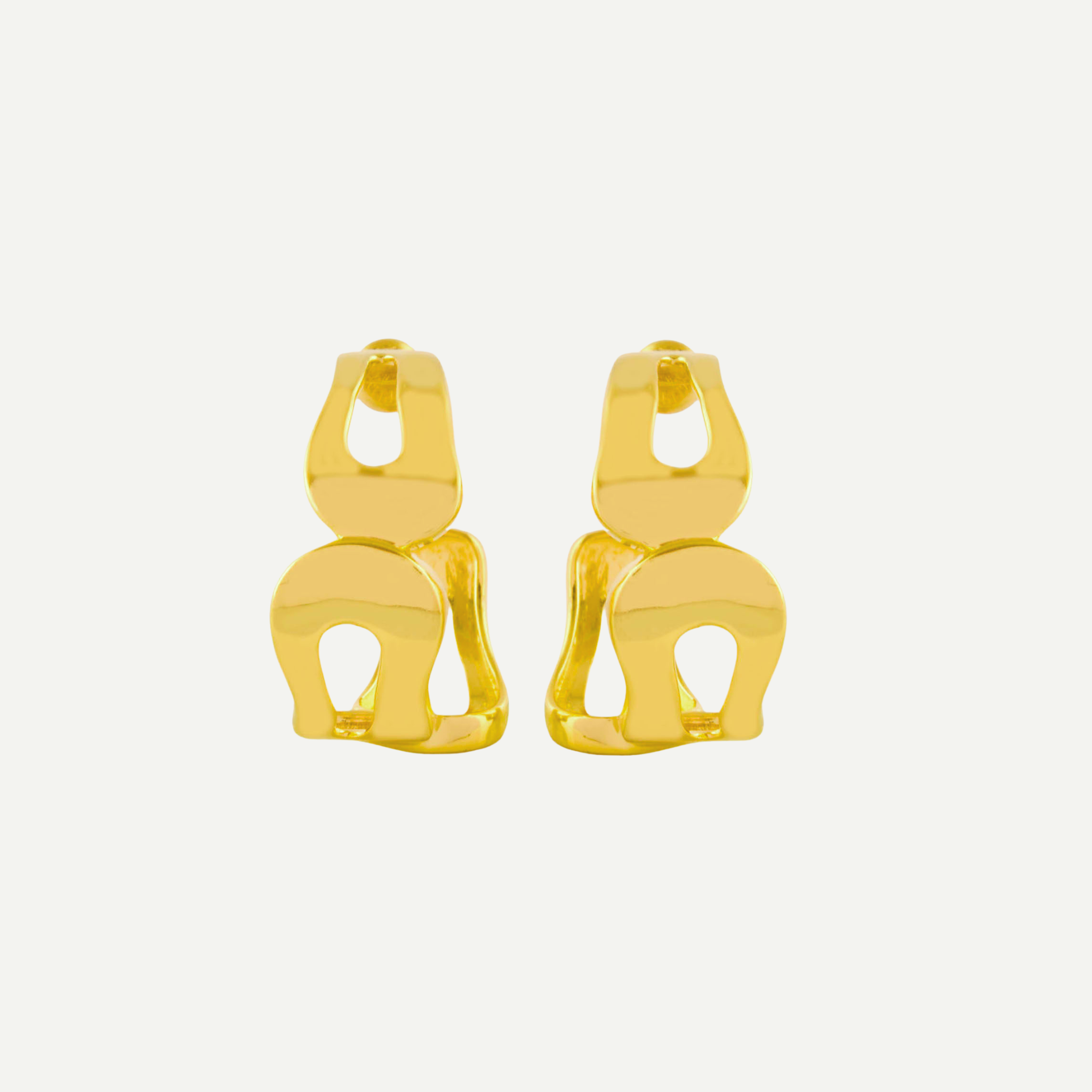 Celestial Gold Hoops – New Festive Earrings