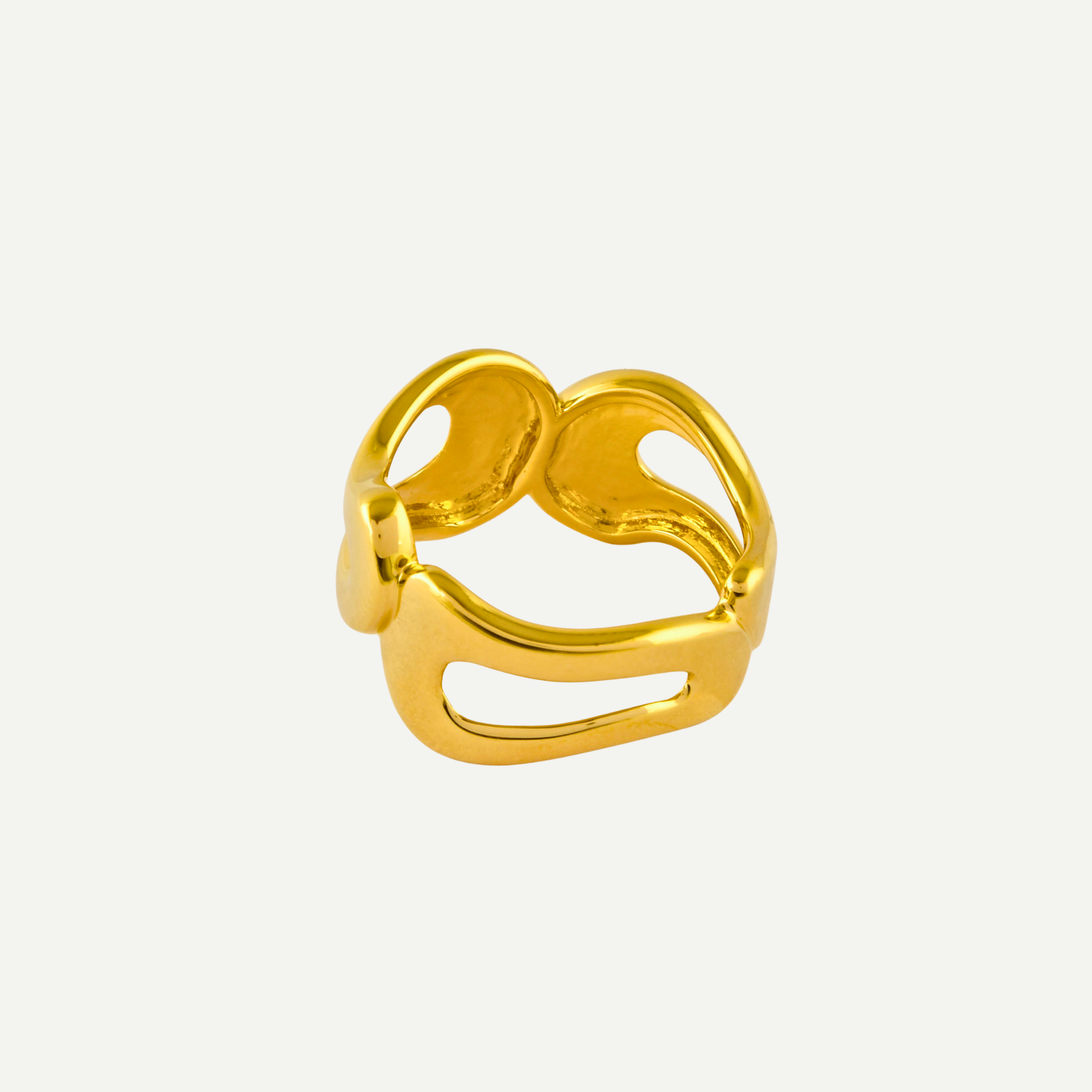 Celestial Gold Statement Ring – Elegant Statement Ring Gold Collection