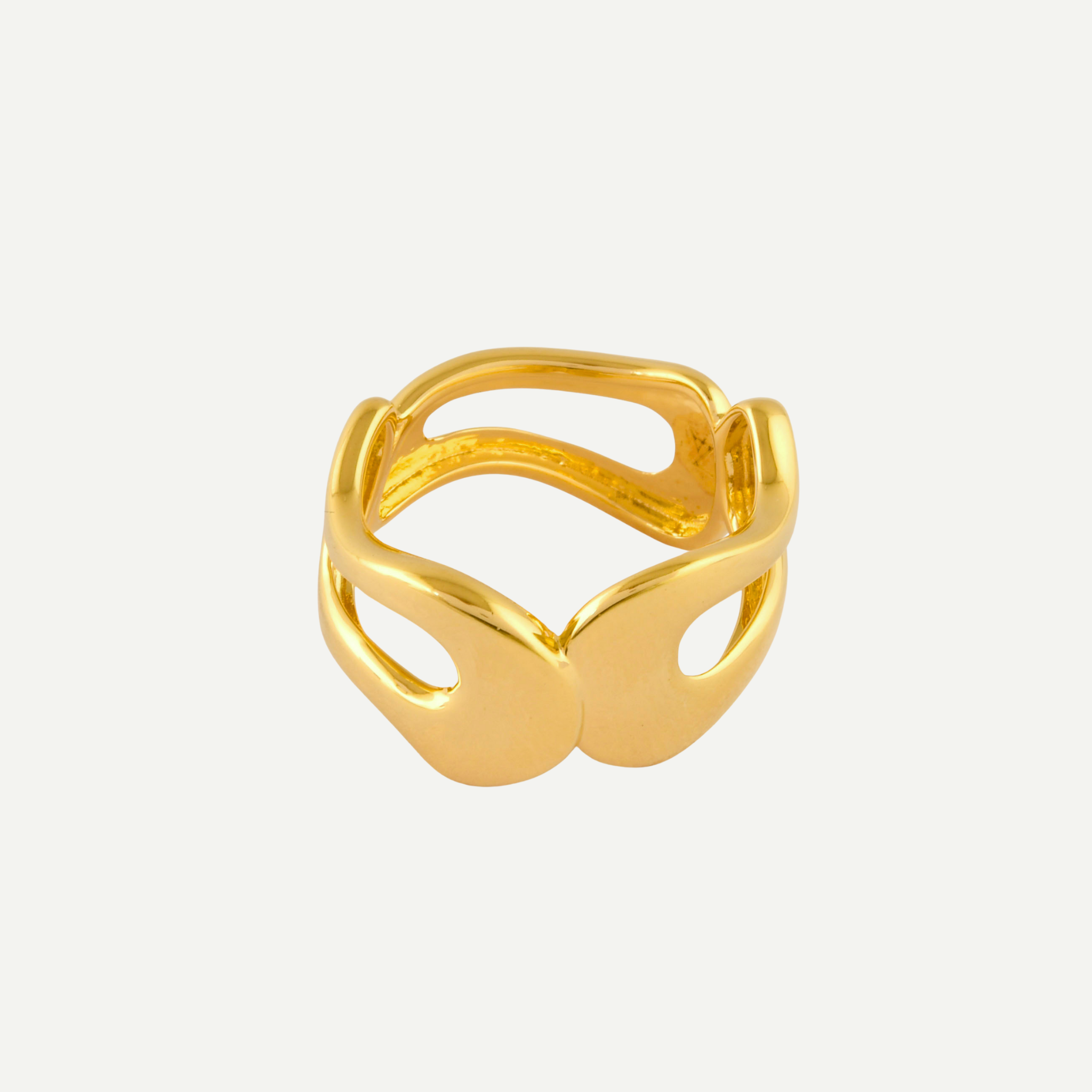 Celestial Gold Statement Ring – Elegant Statement Ring Gold Collection