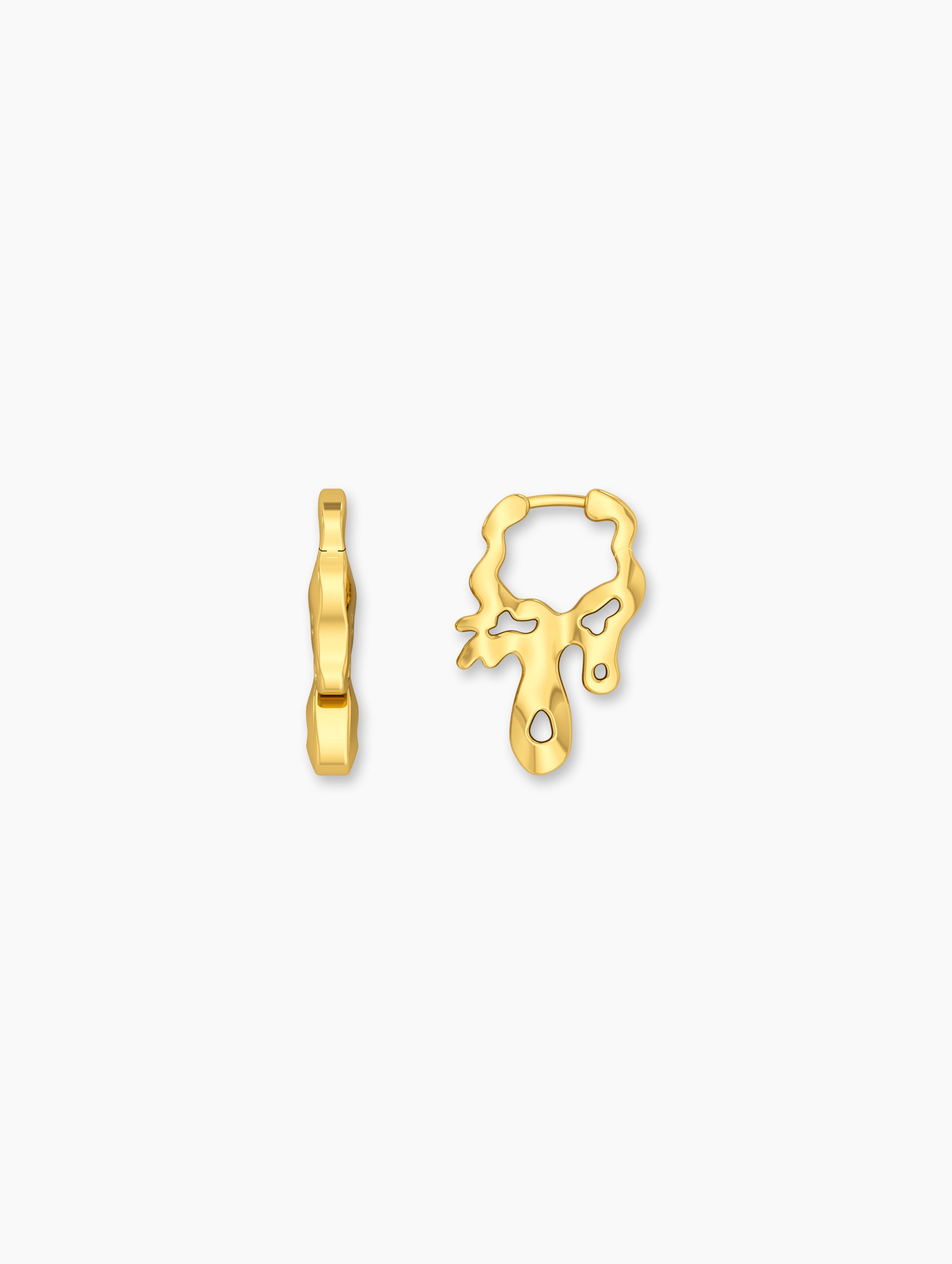 Classic Huggie Hoops Gold Vermeil | Everyday Fine Earrings Timeless Hoop