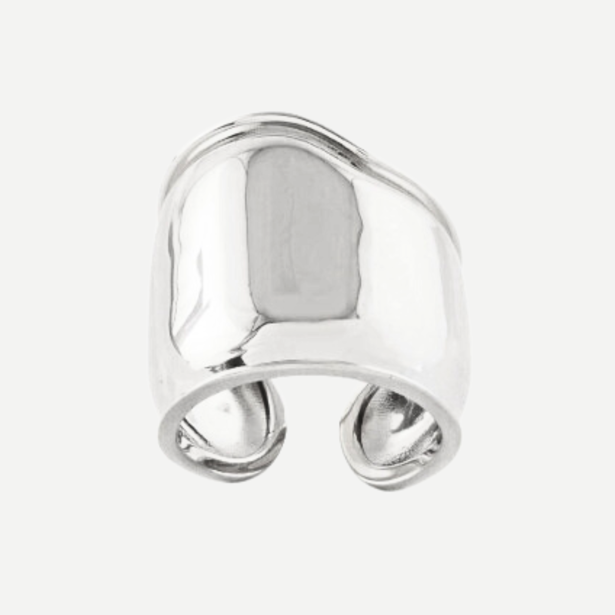 Elegan Silver Agne' Ring – Stylish Everyday Jewelry