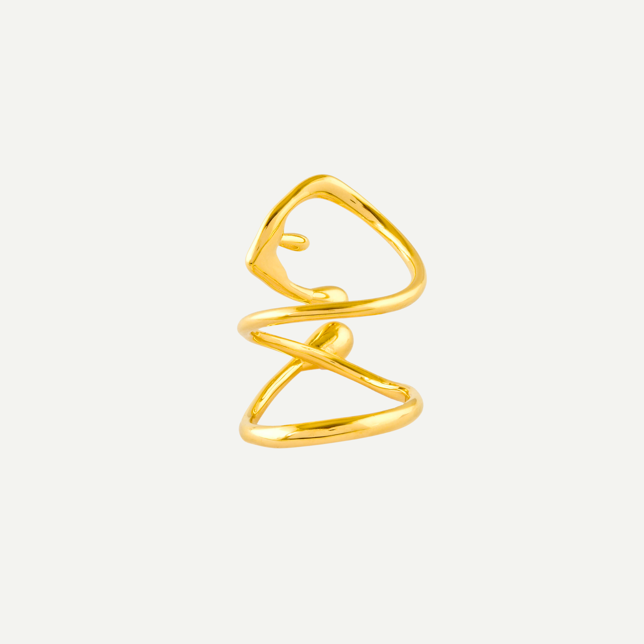 Elegant Statement Rings Gold Collection