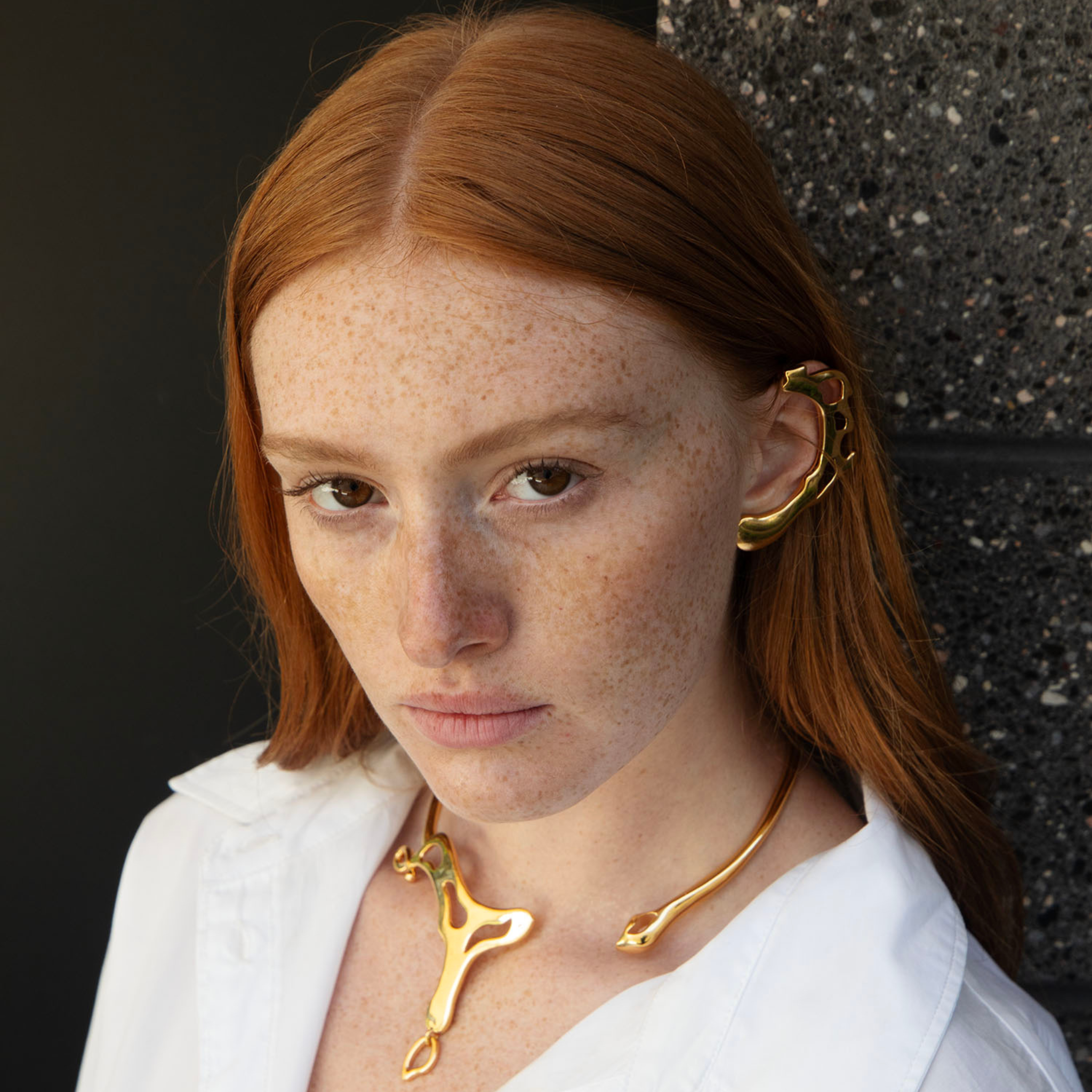 Helix Nova Ear Cuff with post – Bold Statement Jewelry ,choker