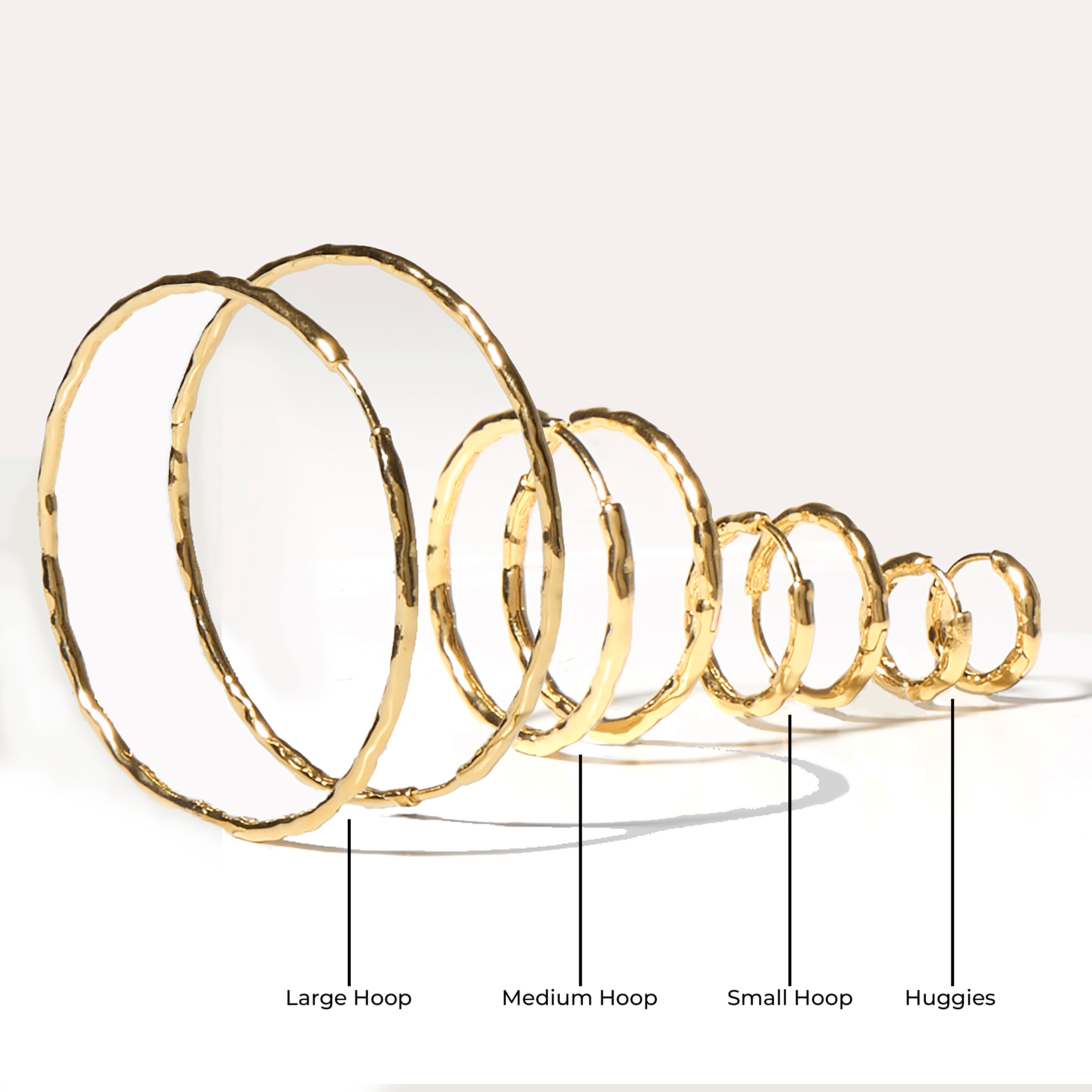 Classico NY Muse Hoops - Stylish Statement Earrings And Choker Necklace for Women