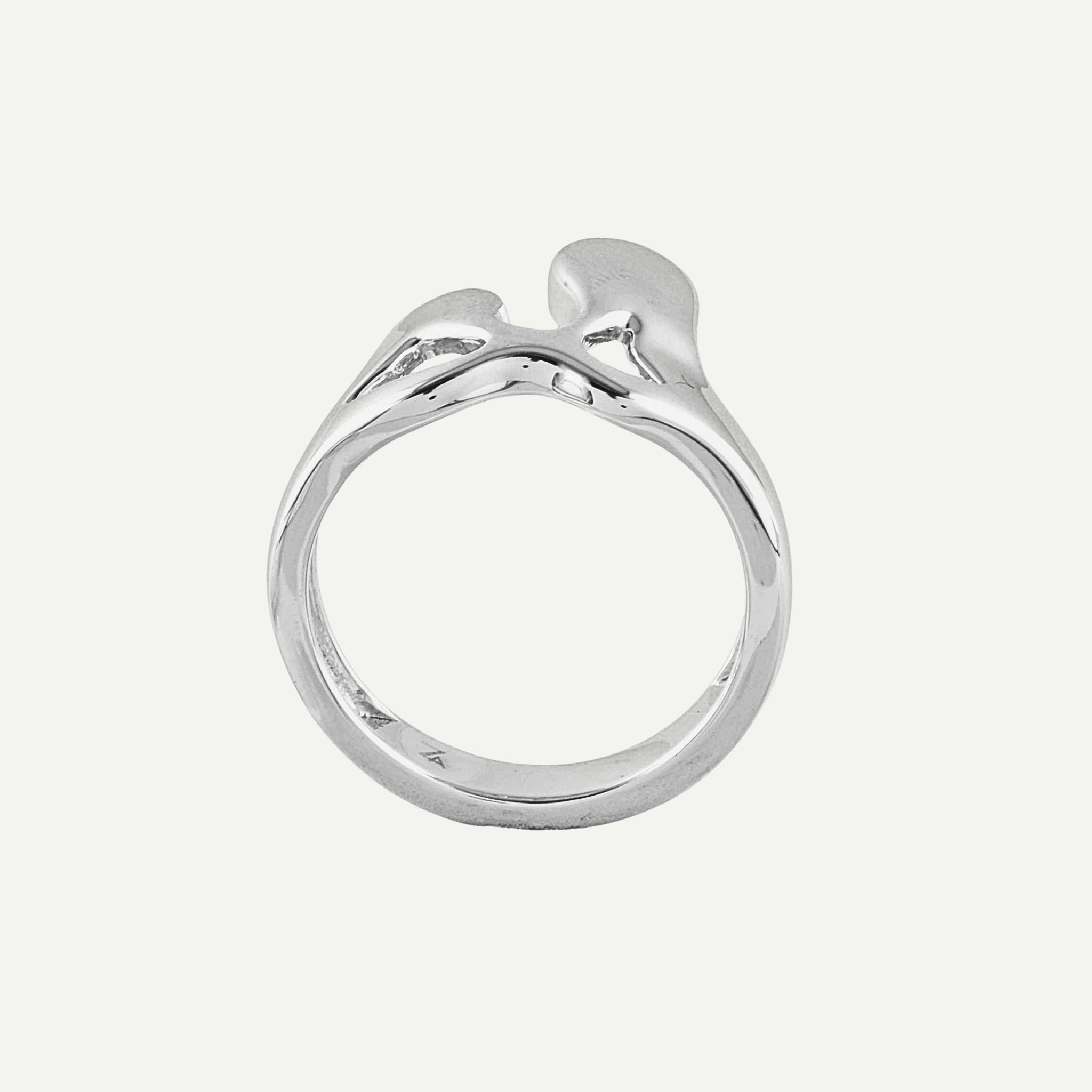 Minimalist Silver Nova Ring – Delicate Stackable Jewelry