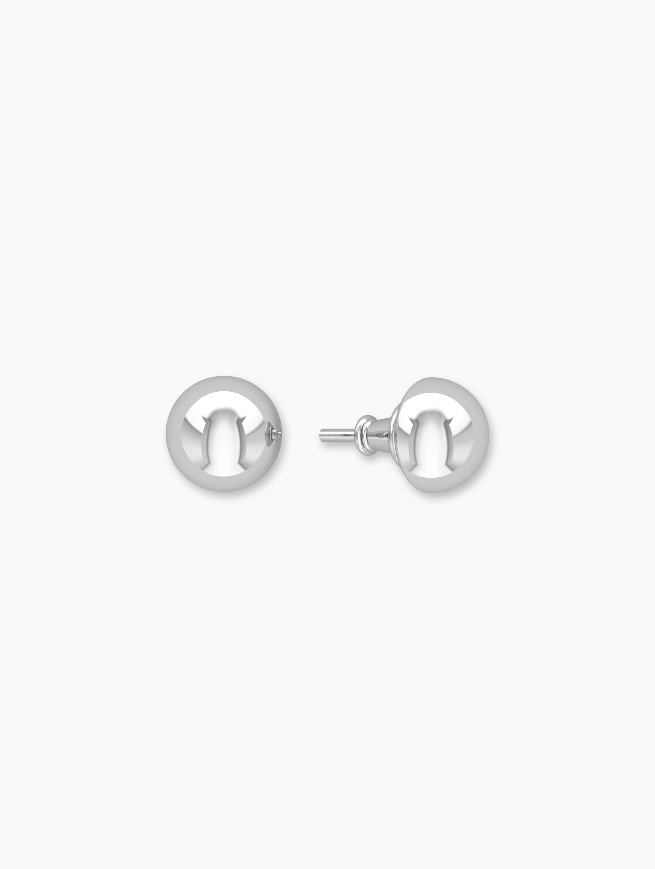 Petite Puffy Studs – Minimalist and Lightweight Earrings for Everyday