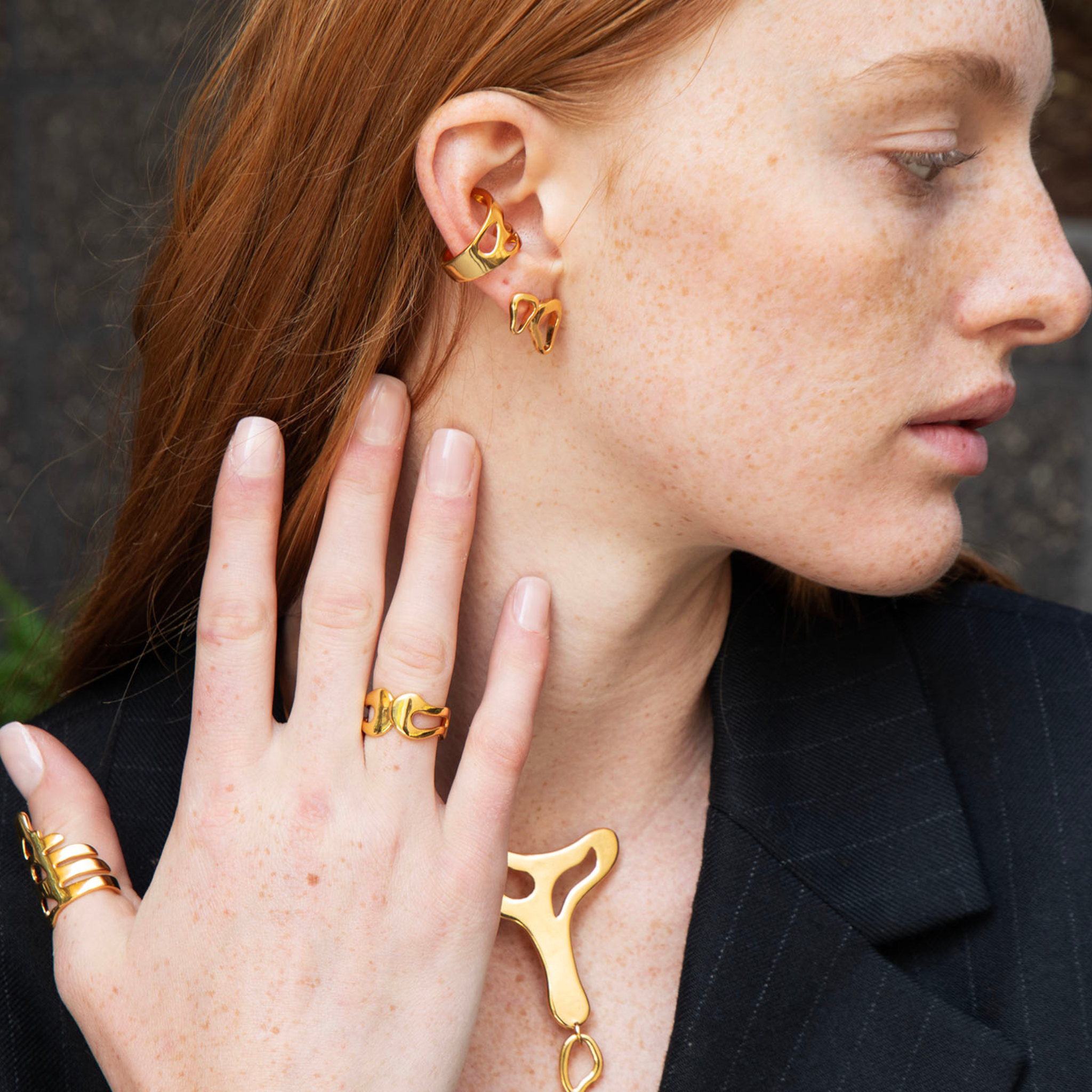 Modern Gold Wedding Jewelry