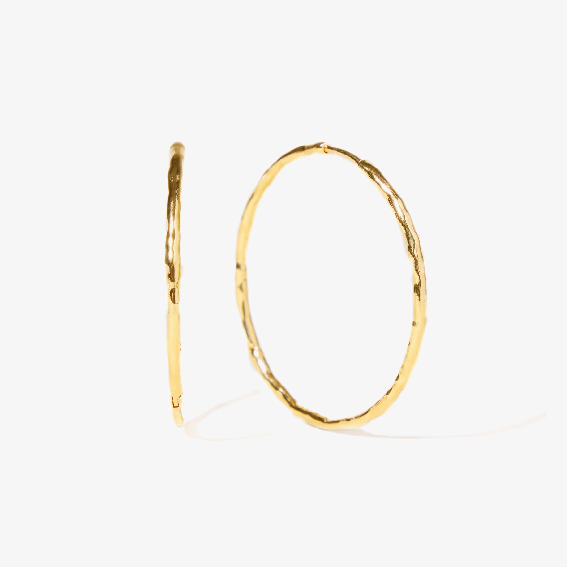 Classico NY Muse Medium Hoops - Everyday Gold Earrings