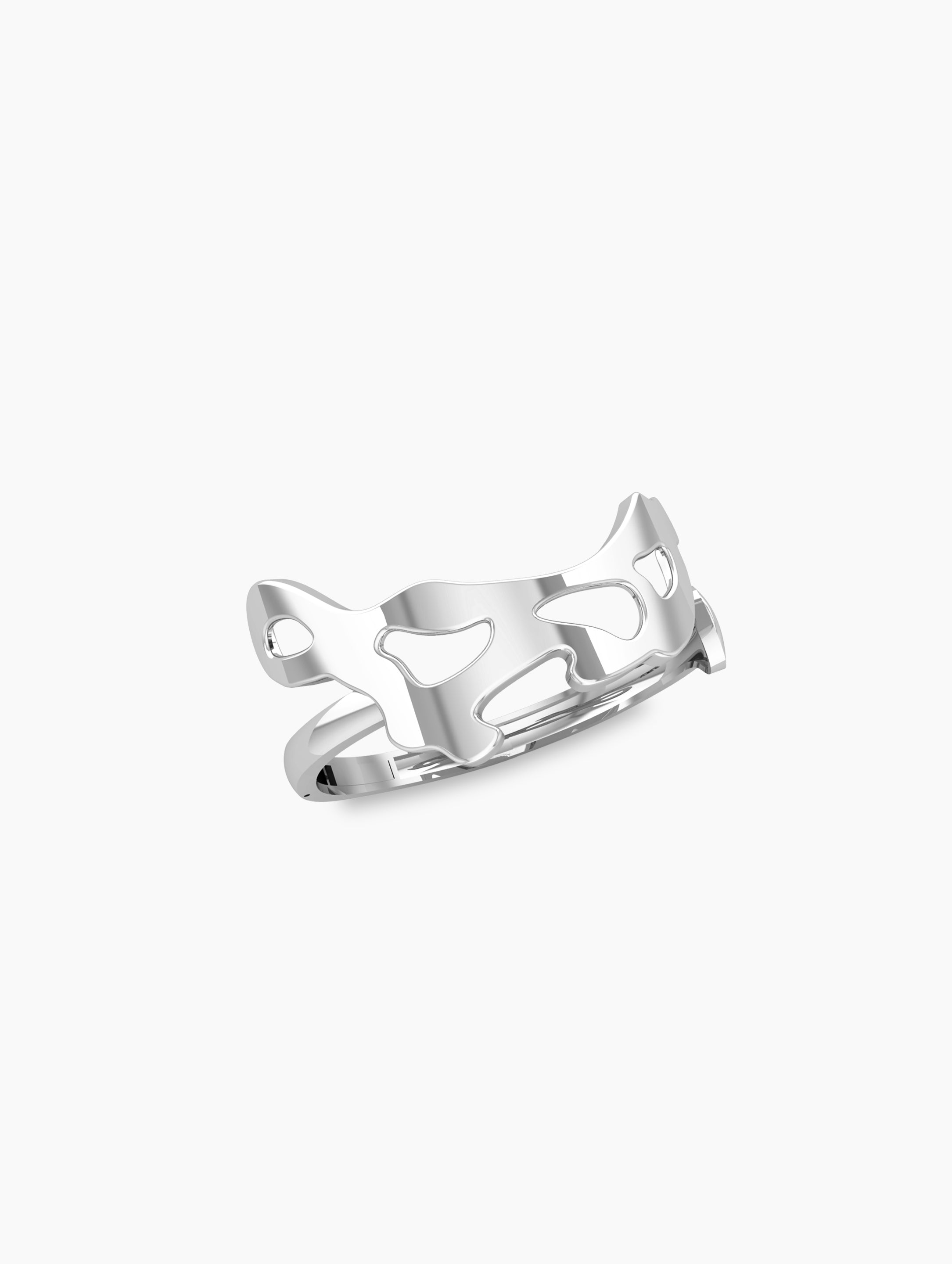 Sleek Minimalist Cuff Bracelet | Cuff Bracelets Designer Silver Thank You