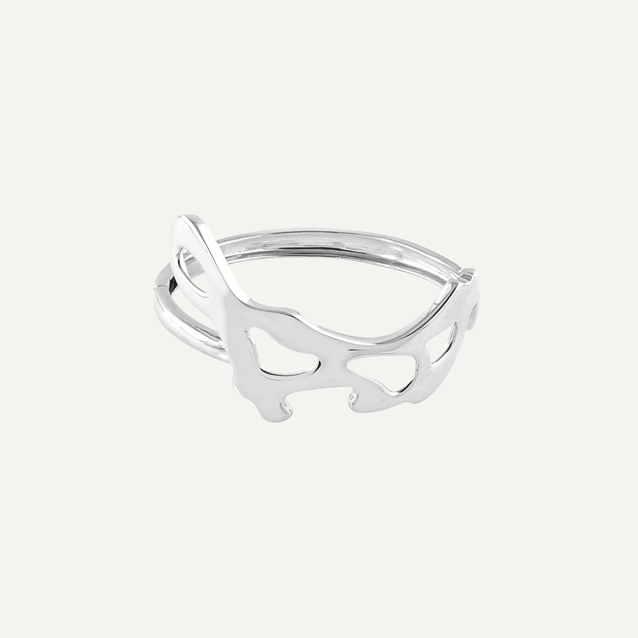 Sleek Silver Cuff – Minimalist Thank You Jewelry