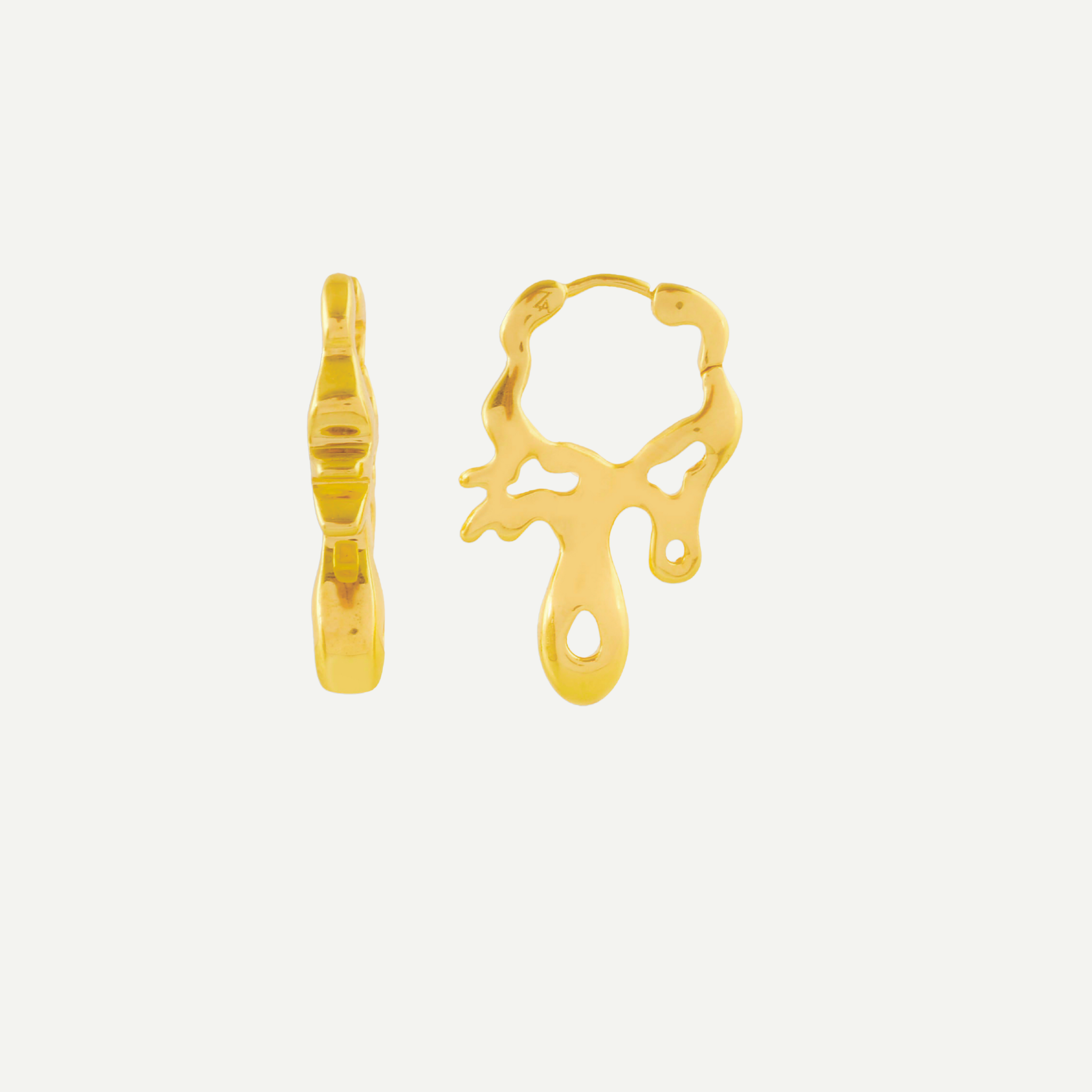 Nova Huggies-Small Gold Hoops – New Everyday Earrings