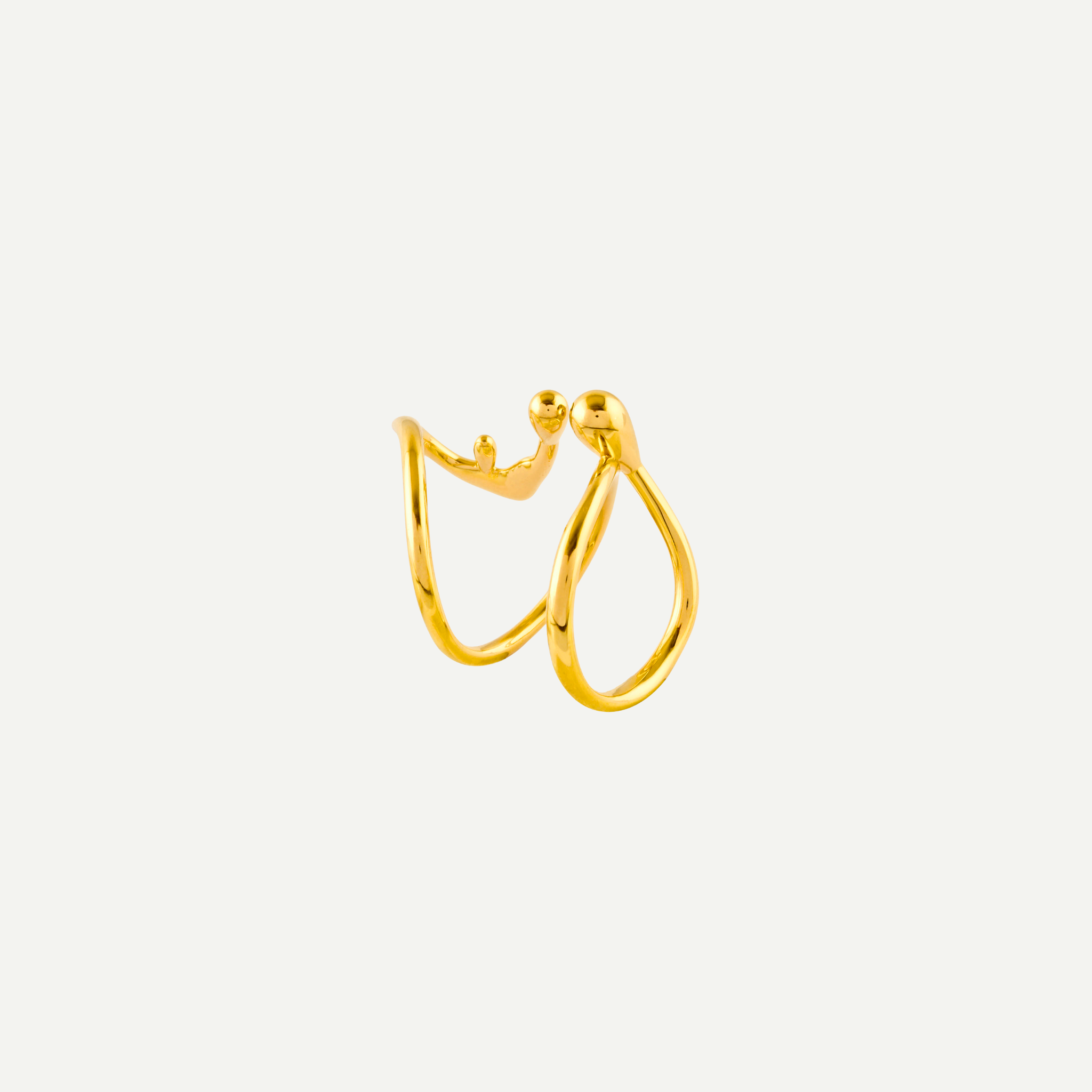 Elegant Statement Rings Gold Collection