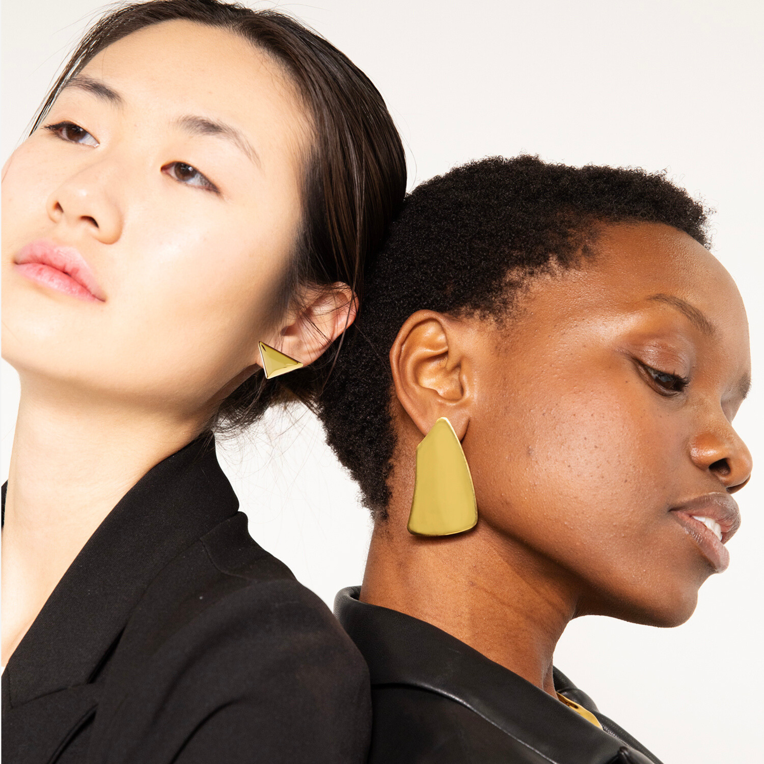 Mismatch Muse - Asymmetrical Earrings with Bold Shapes