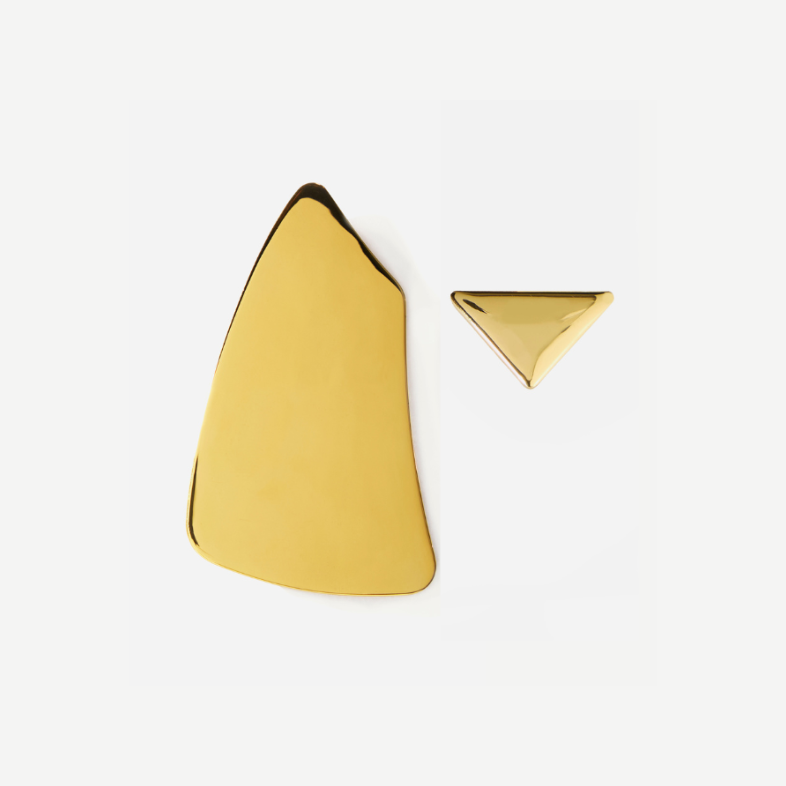 Mismatch Muse - Asymmetrical Earrings with Bold Shapes