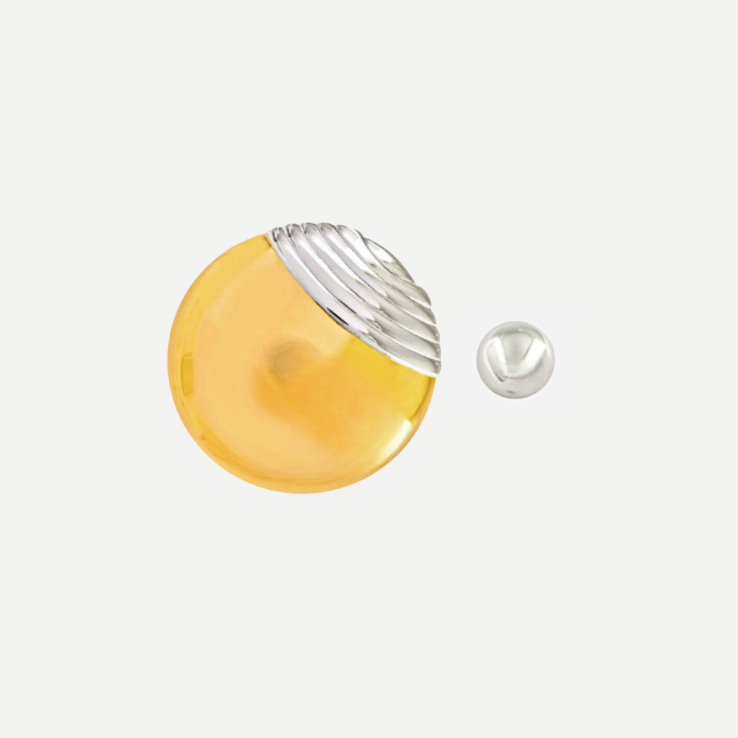 Mismatch Muse No. 1 Studs - Bold Contrast Earrings for a Striking Look