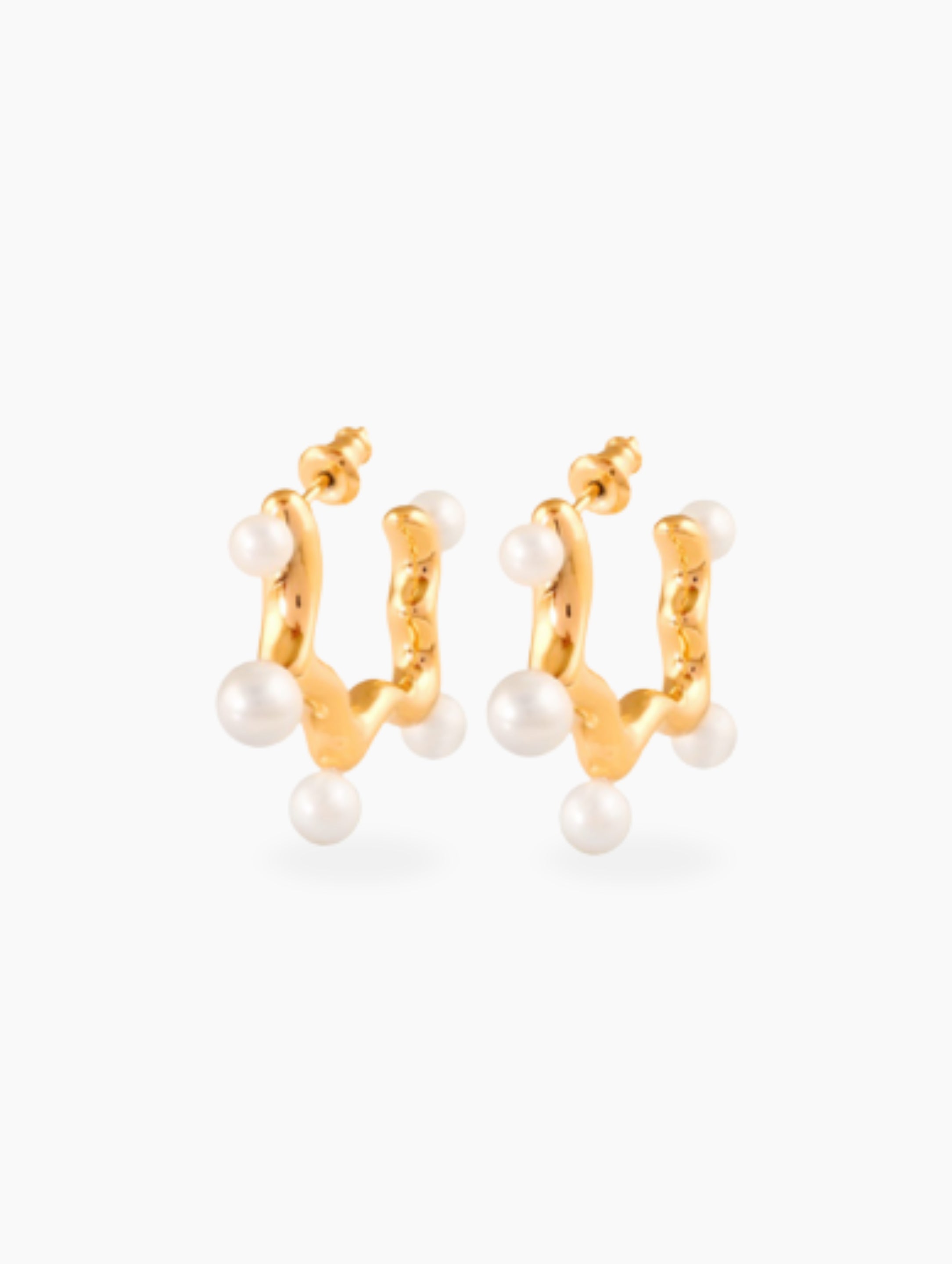Stella Pearl Hoops