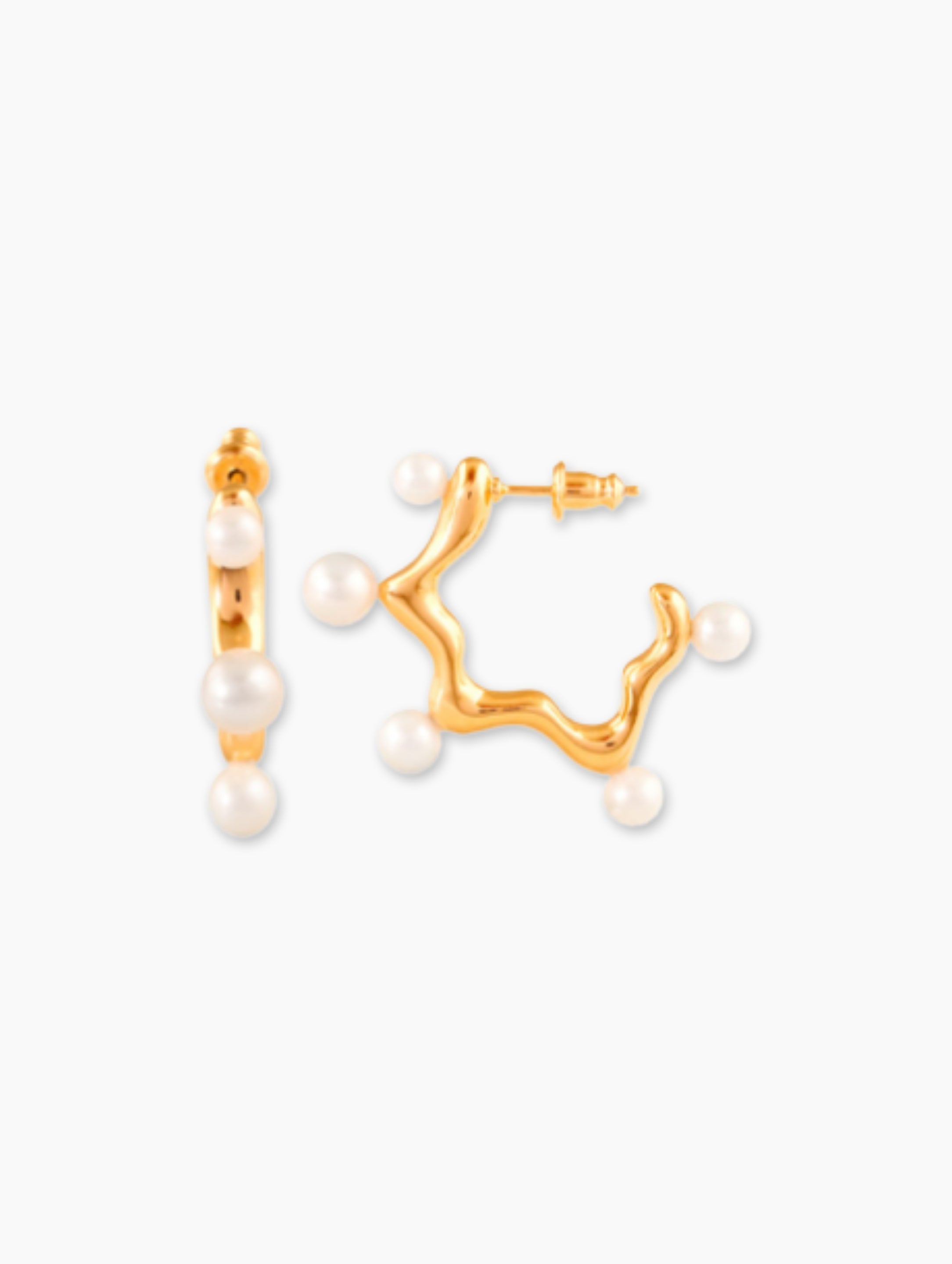Stella Pearl Hoops