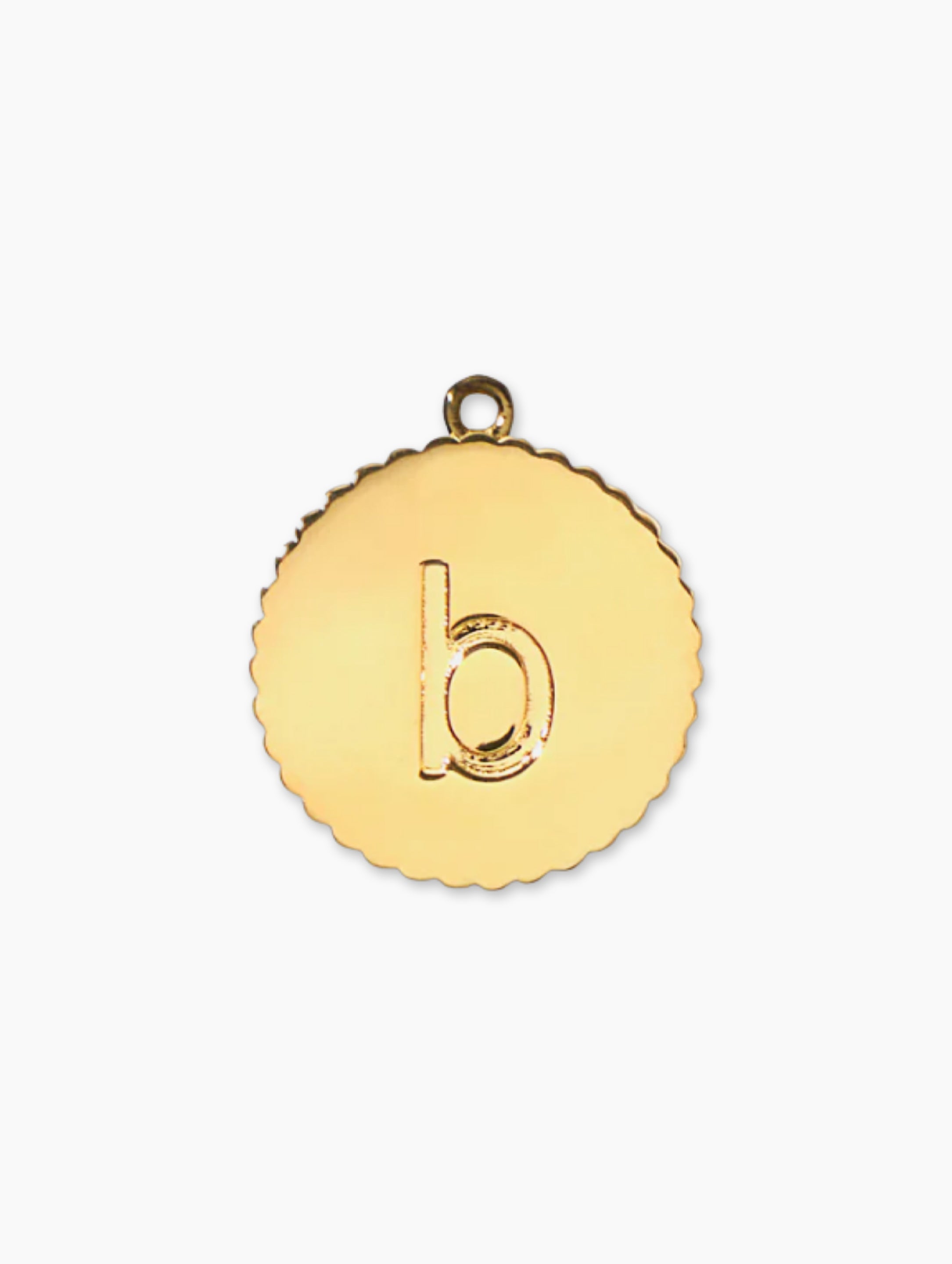 Reversible ALPHABET PENDANT Charm