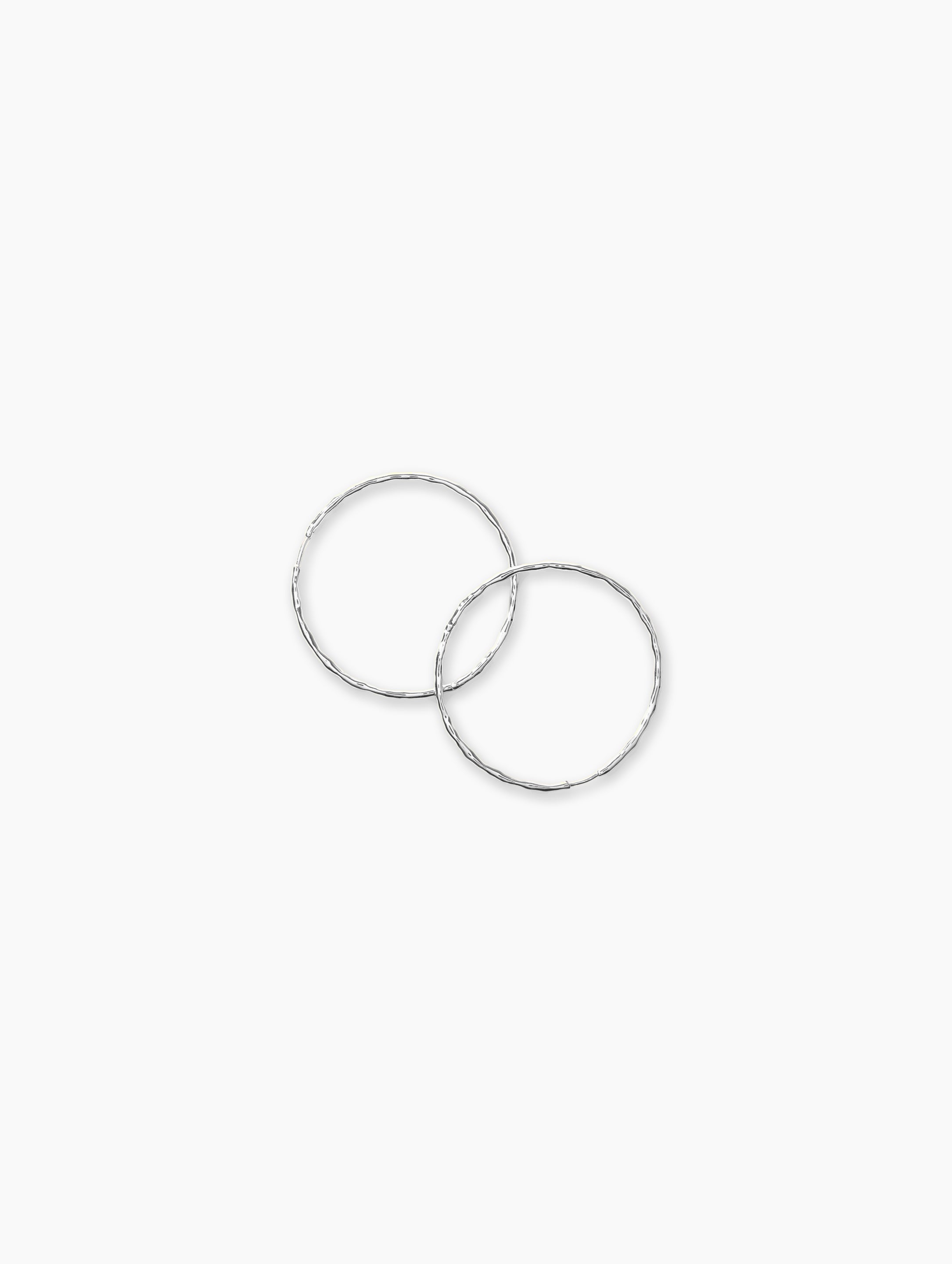 Classico NY Muse Huggies flat lay - everyday fine earrings | Za Zewelz