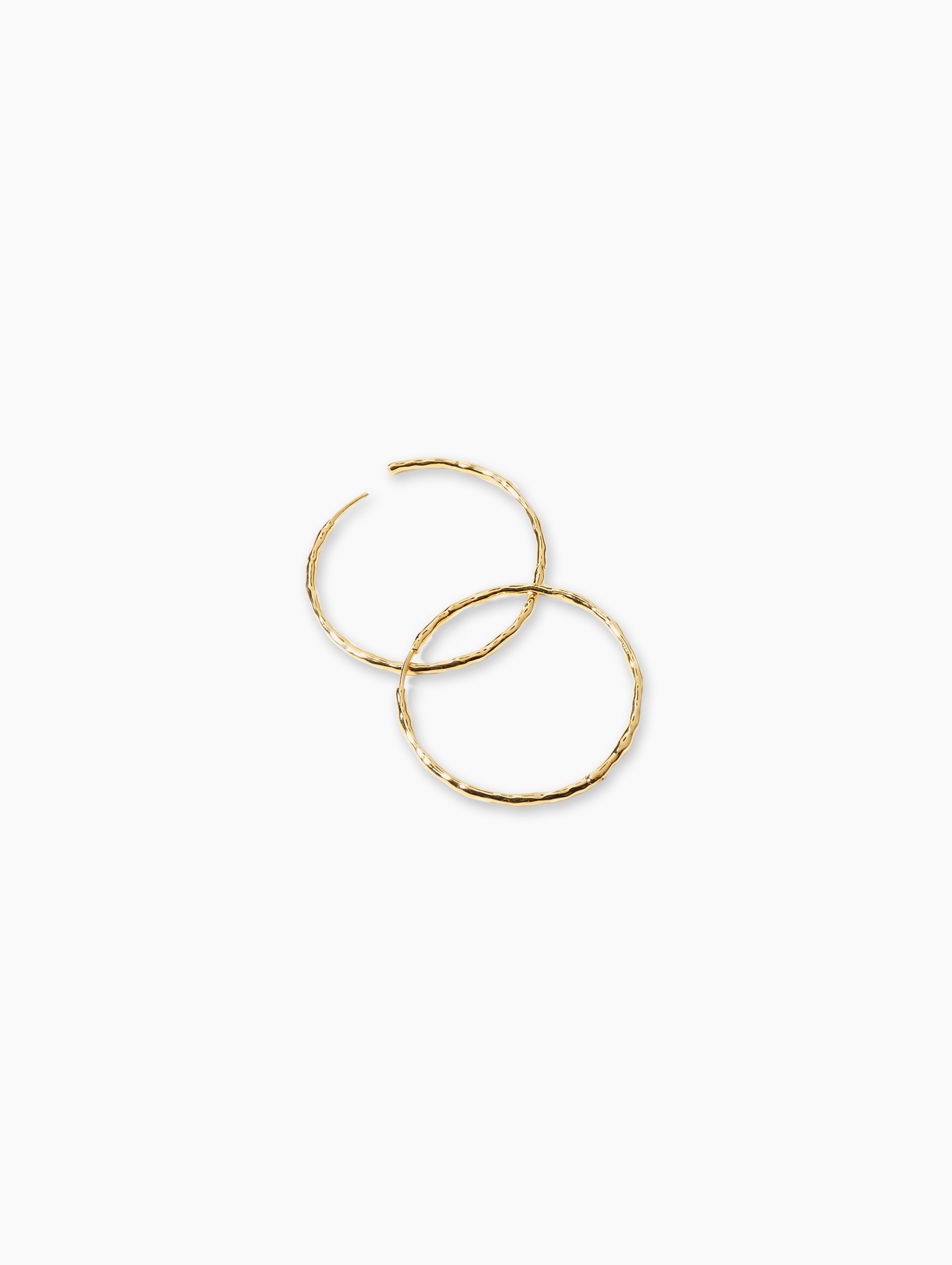 Classico NY Muse Huggies alternate view | Za Zewelz elegant handmade fine earrings