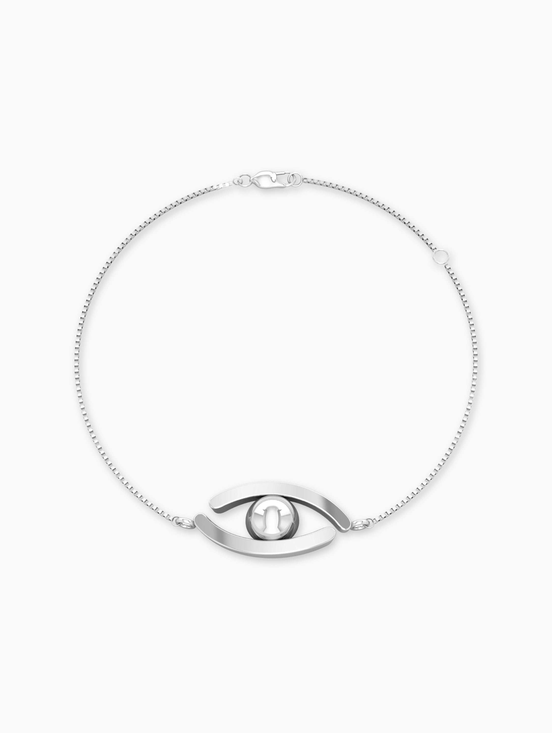 Evil Eye Bracelets-Adjustable 6.5" to 7" lifestyle view | fine bracelet wedding jewelry | Za Zewelz