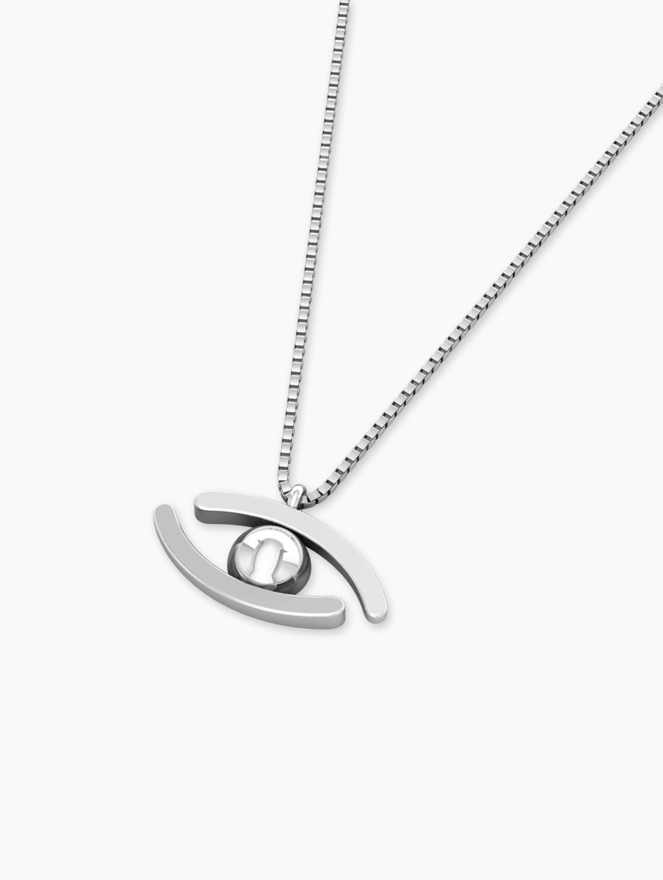 Evil Eye Necklace-Adjustable flat lay - Za Zewelz fine necklace | gift idea