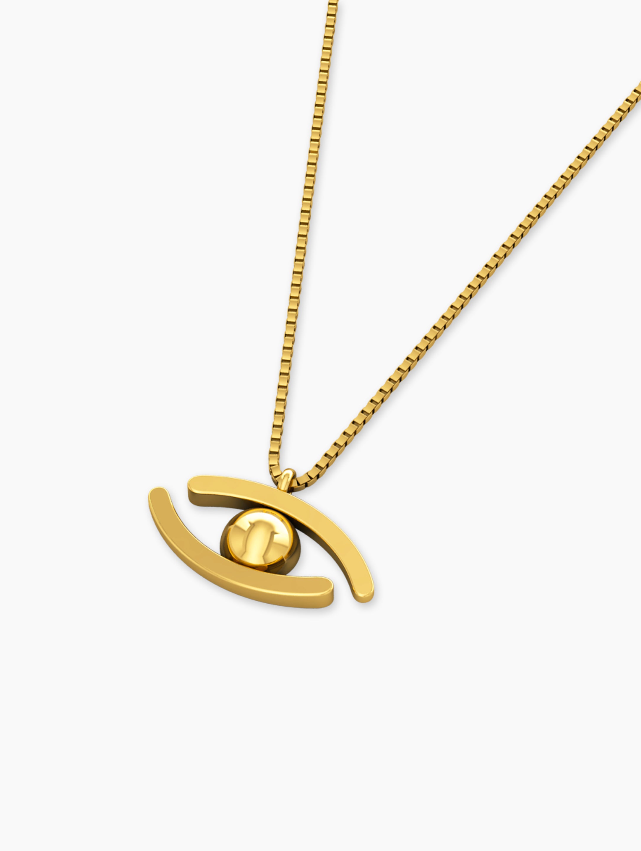 Evil Eye Necklace-Adjustable | fine necklace bridesmaid gift | Za Zewelz