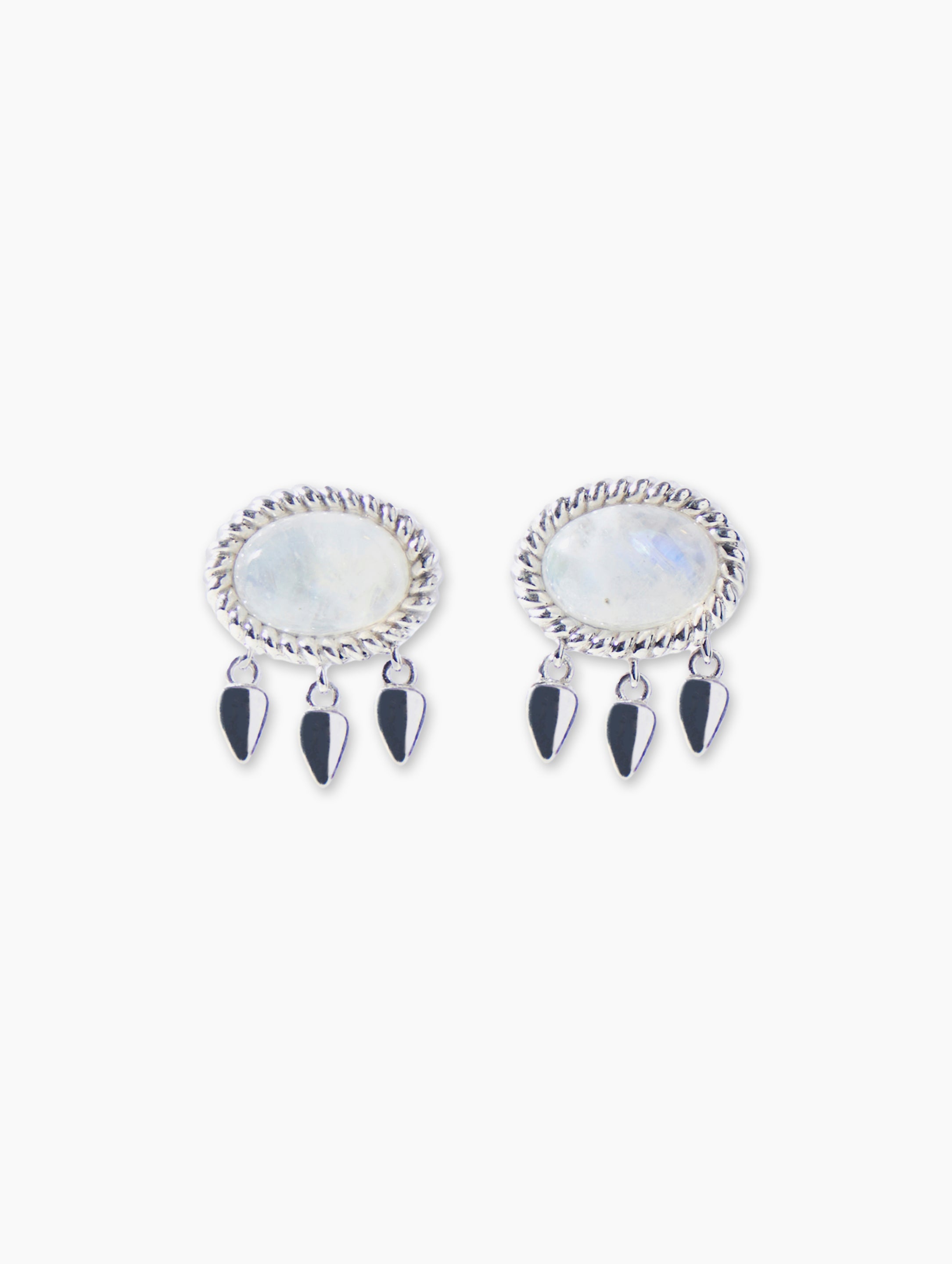 Ne'os-Moonstone - Za Zewelz fine earrings | mother's day gift