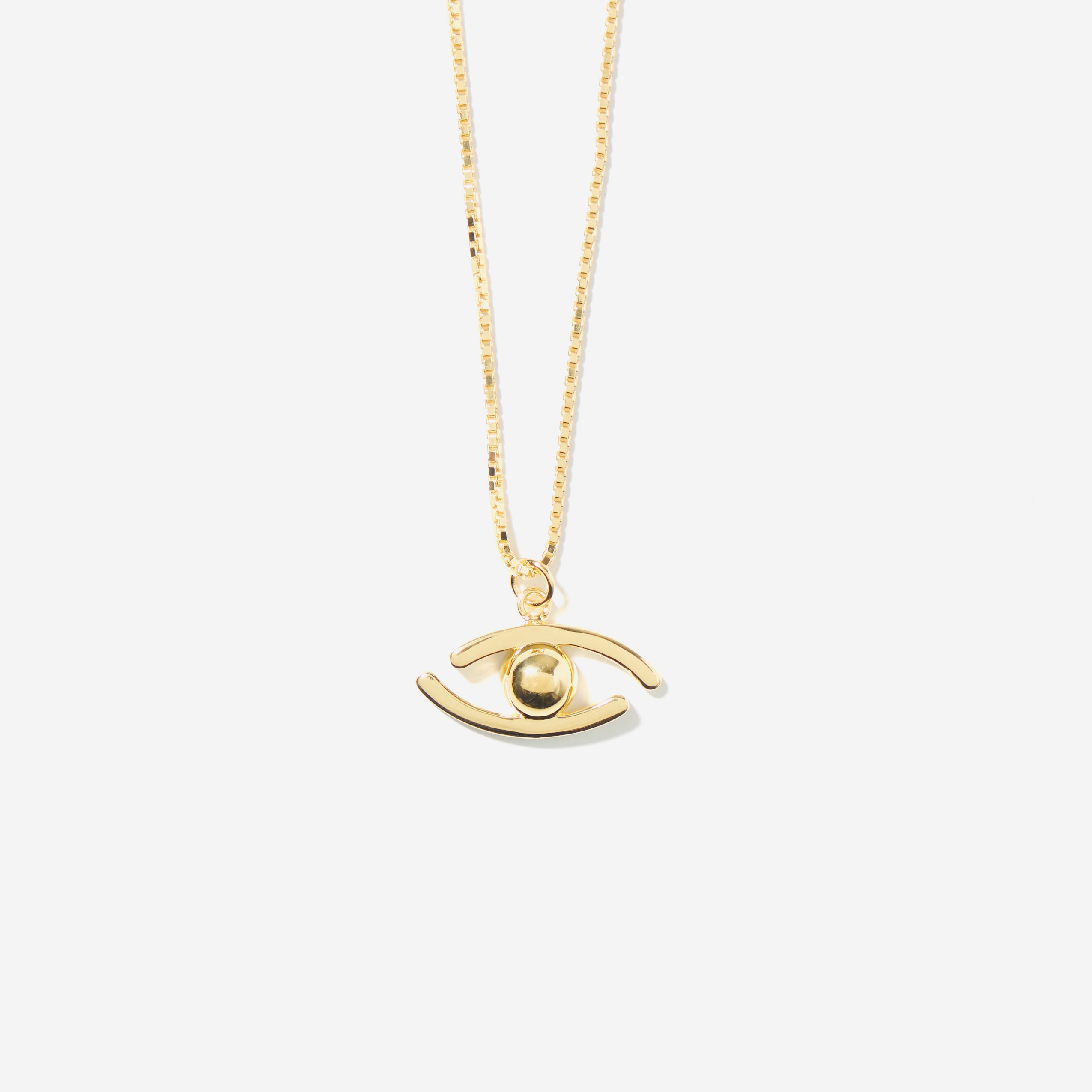 Evil Eye Necklace-Adjustable