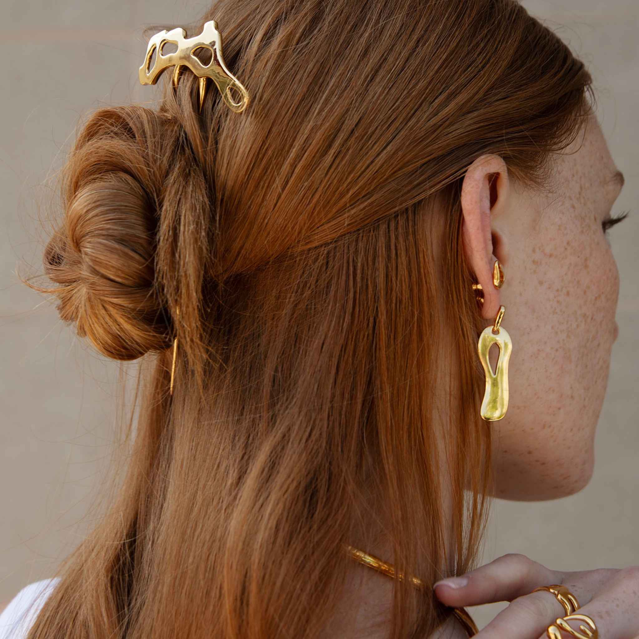 18K Gold Hair Pin – Nova French Hair Pin