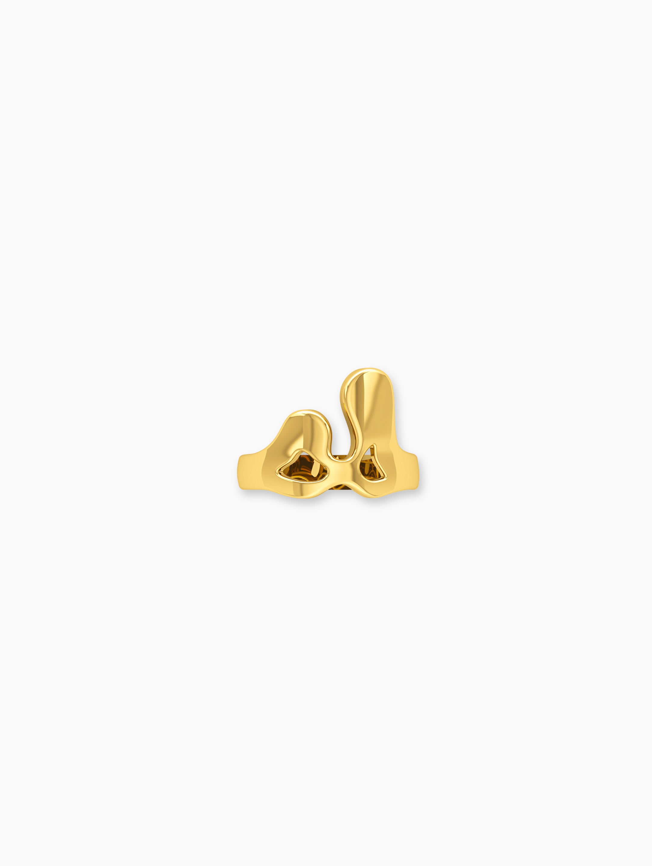 Minimalist Designer Rings Nova Petite | Stackable Rings Gold Vermeil Delicate