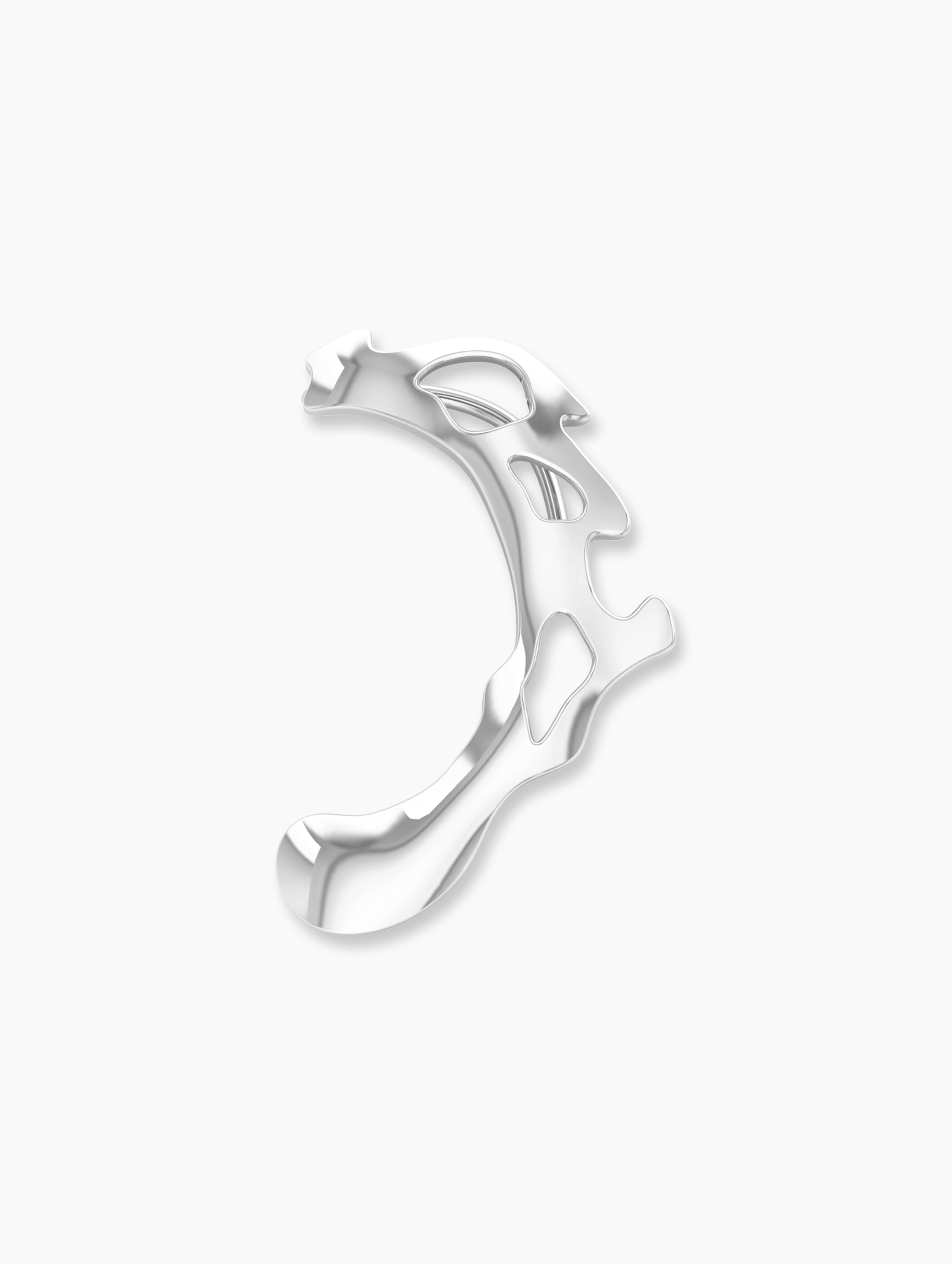 Silver Jewelry - Helix Ear Cuff | Bold Statement Jewelry