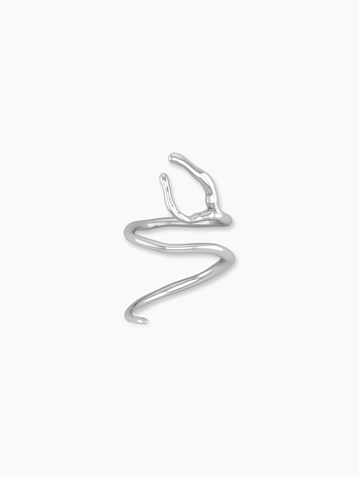 WISH Infinity Ring - minimalist gold vermeil ring, dainty sterling silver stacking ring