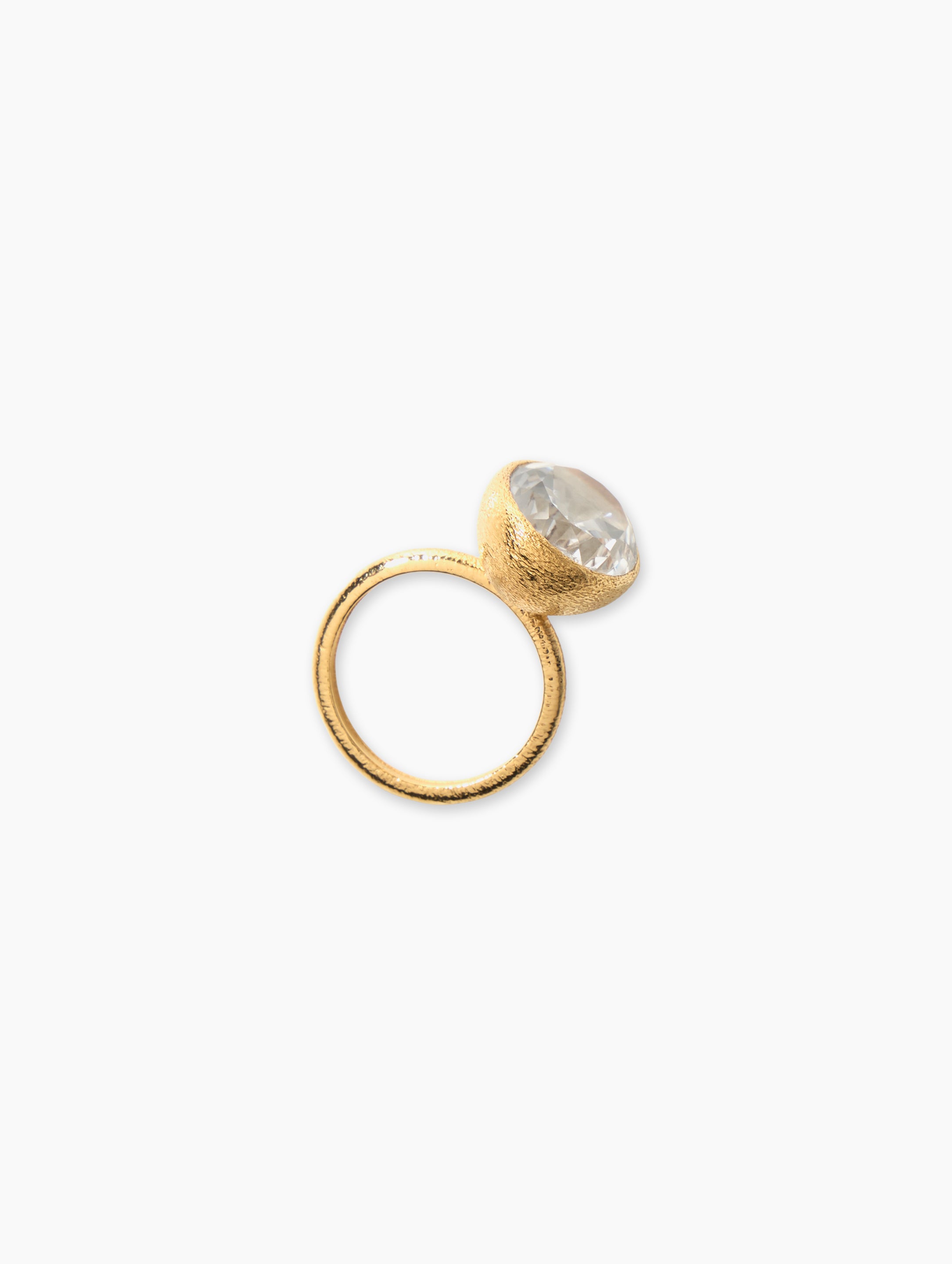 Iconica Rings In 18k Solid Gold flat lay | 18k gold plated ring bridesmaid gift | Za Zewelz