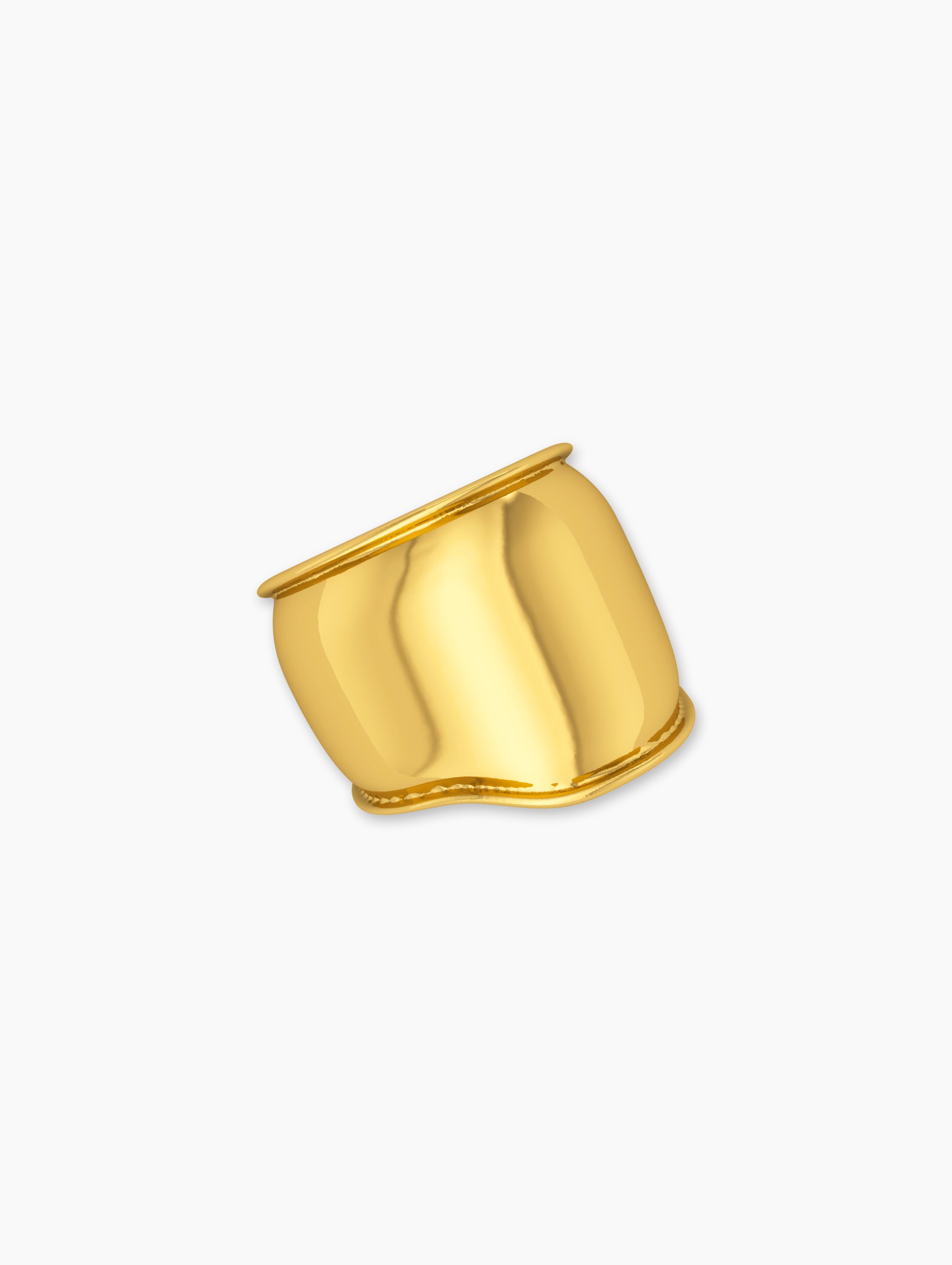 Agne' Cuff alternate view | Za Zewelz designer fine bracelet