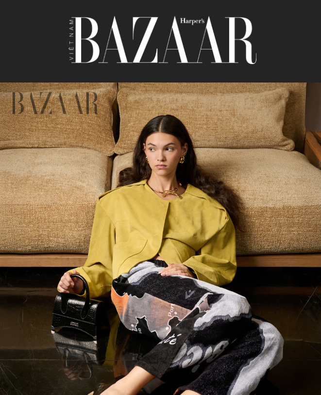 HARPER'S BAZAAR — Nova Futuristic Choker - Za Zewelz Nova Collection fine jewelry
