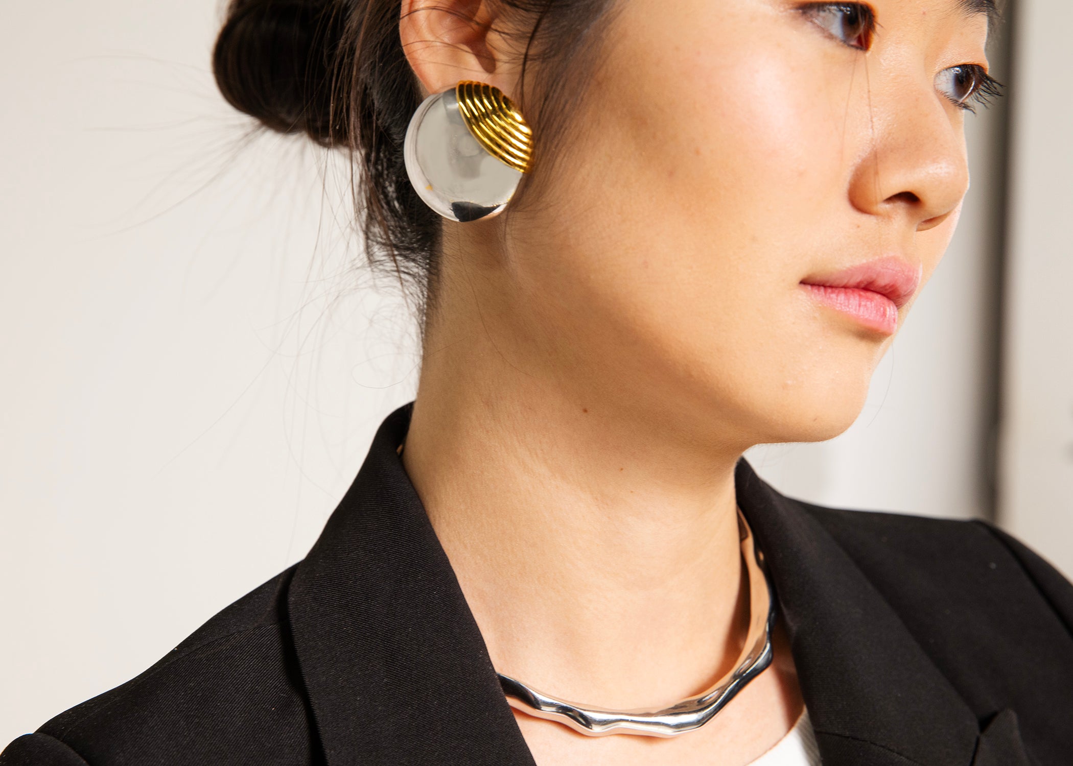 MixMatch Muse Extra detail view | Za Zewelz artisan fine earrings